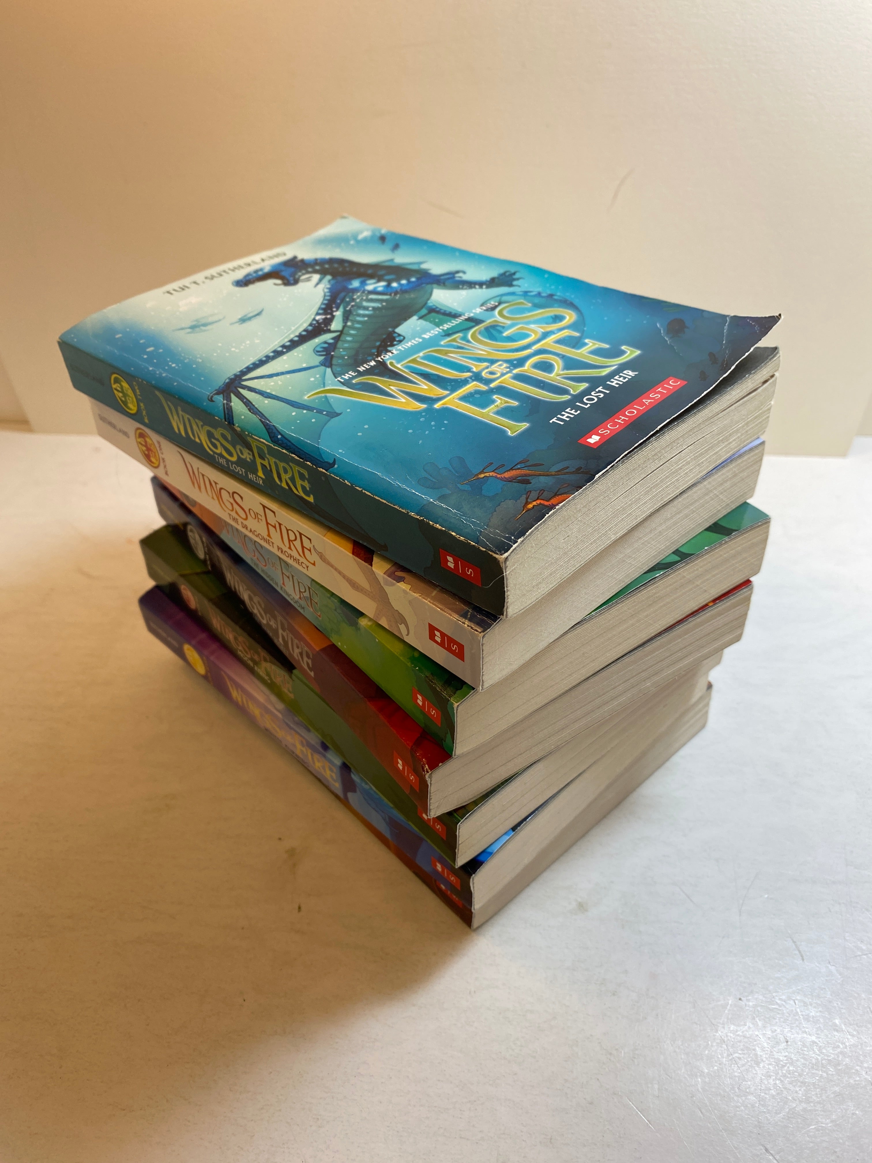Lot of 7 Wings of Fire Series Sutherland SC 2013-2015