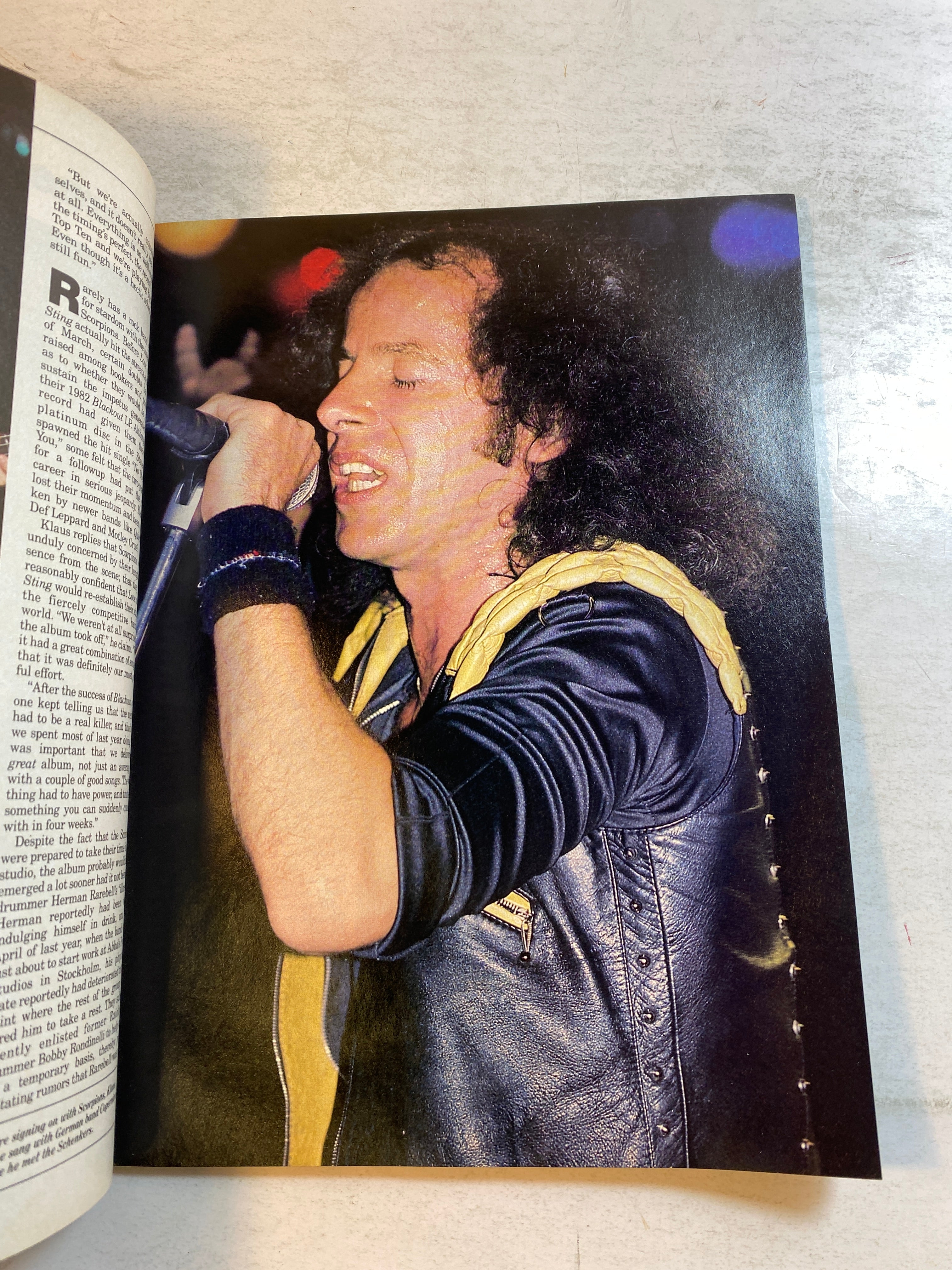 Circus Magazine July 31, 1984 Scorpions