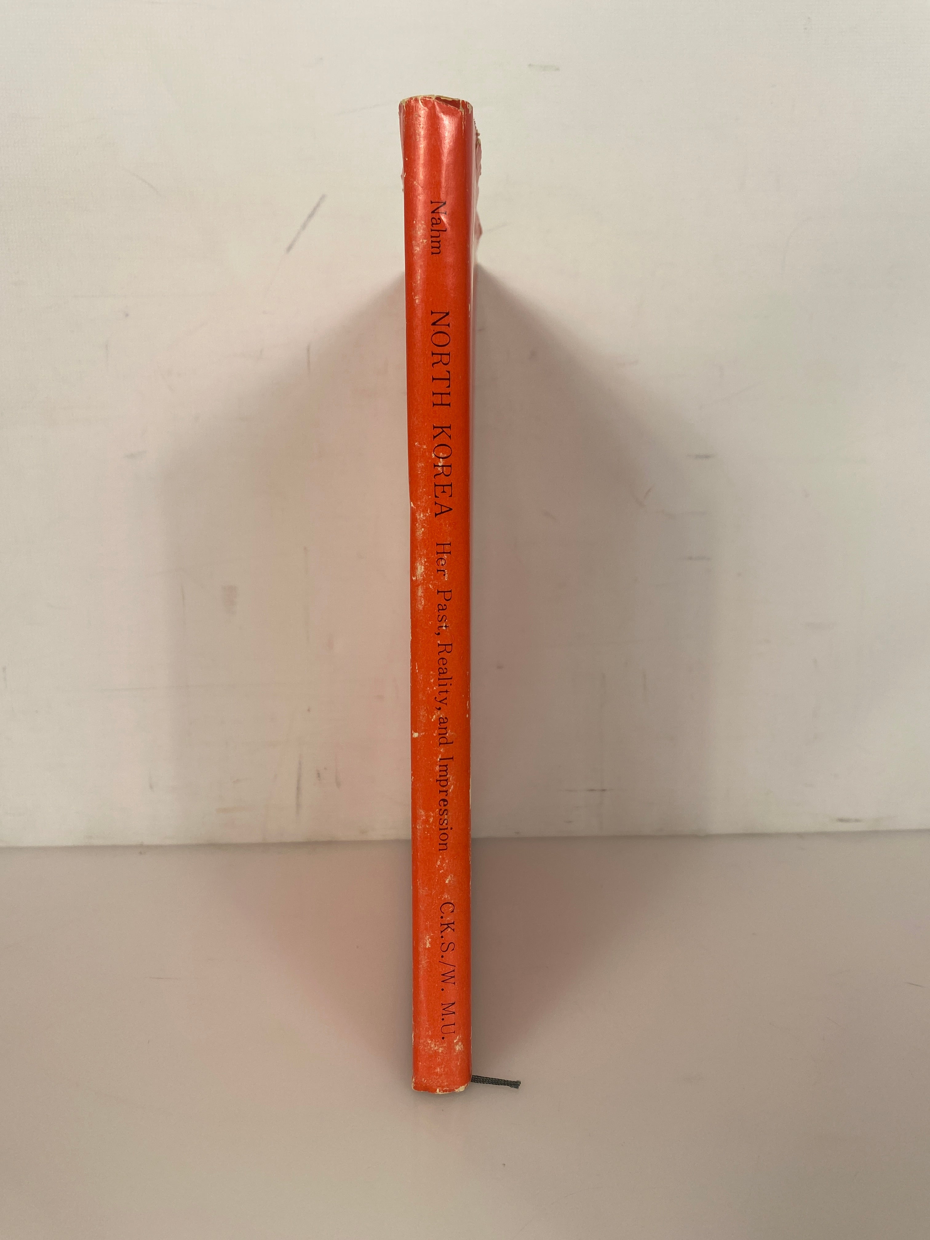 North Korea Her Past Reality & Impression by Andrew Nahm 1978 Rare HC DJ