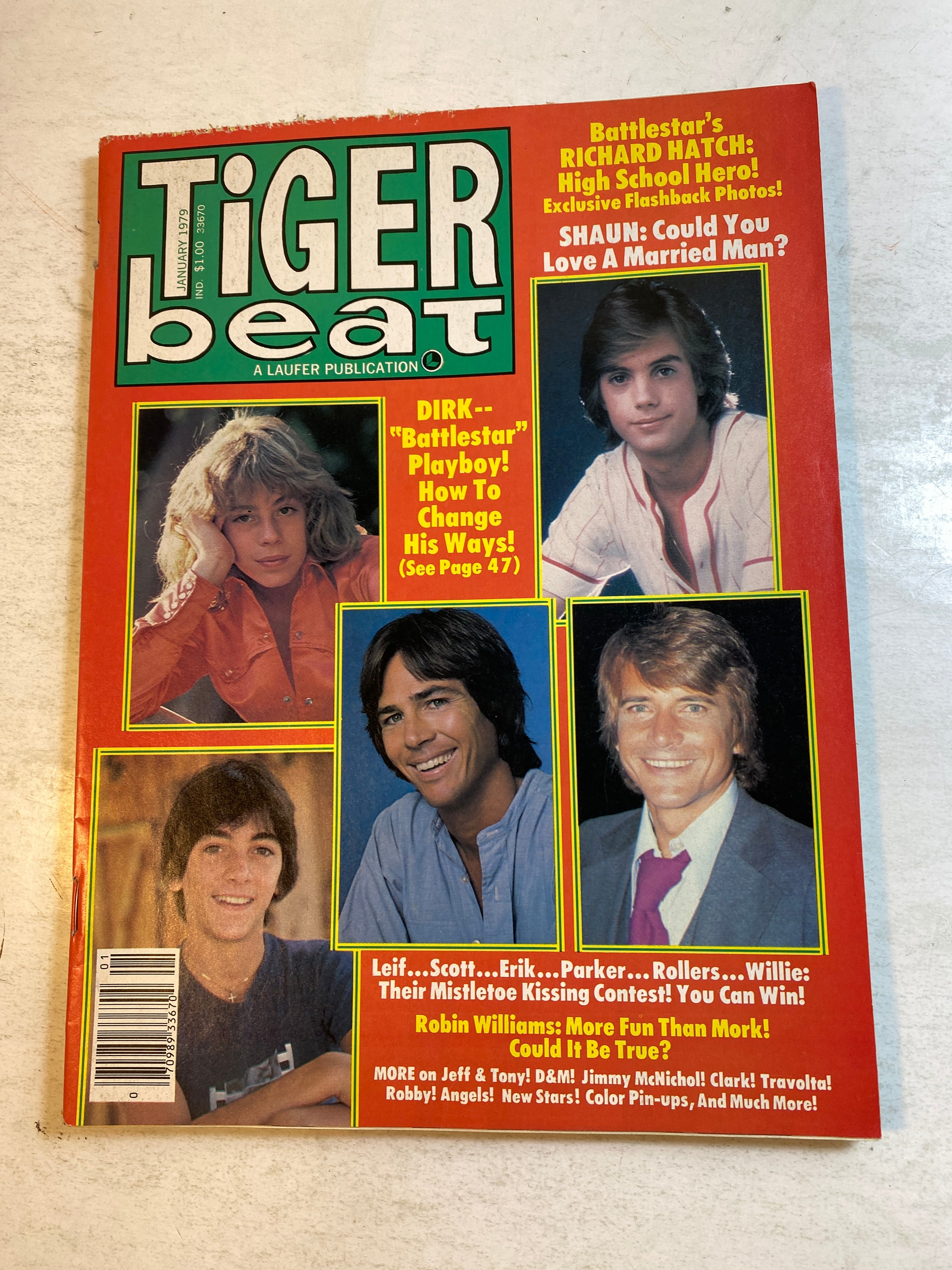 Tiger Beat Magazine January 1979 Cassidy Garrett Baio