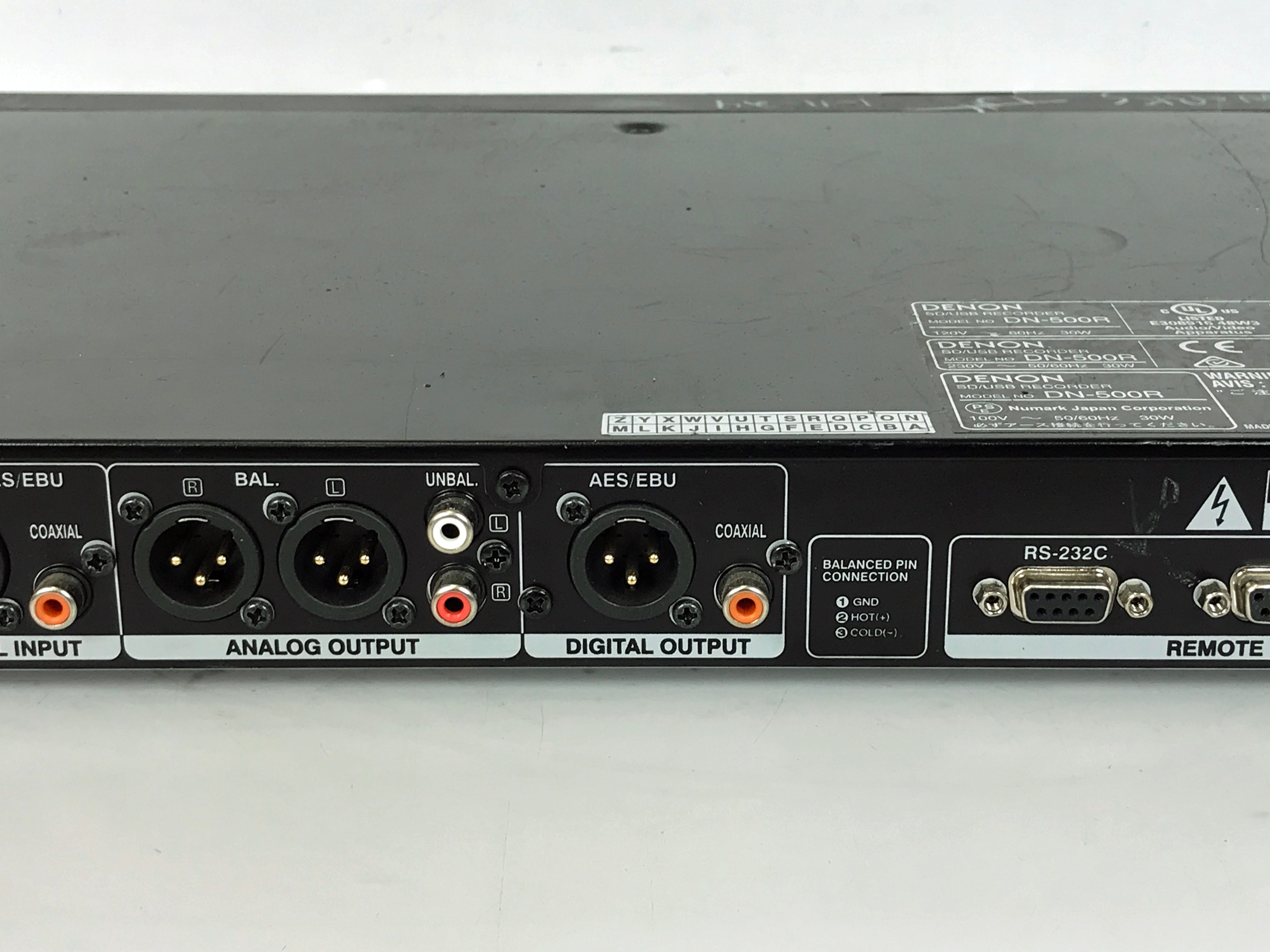 Denon DN-500R SD/USB 1U Audio Recorder
