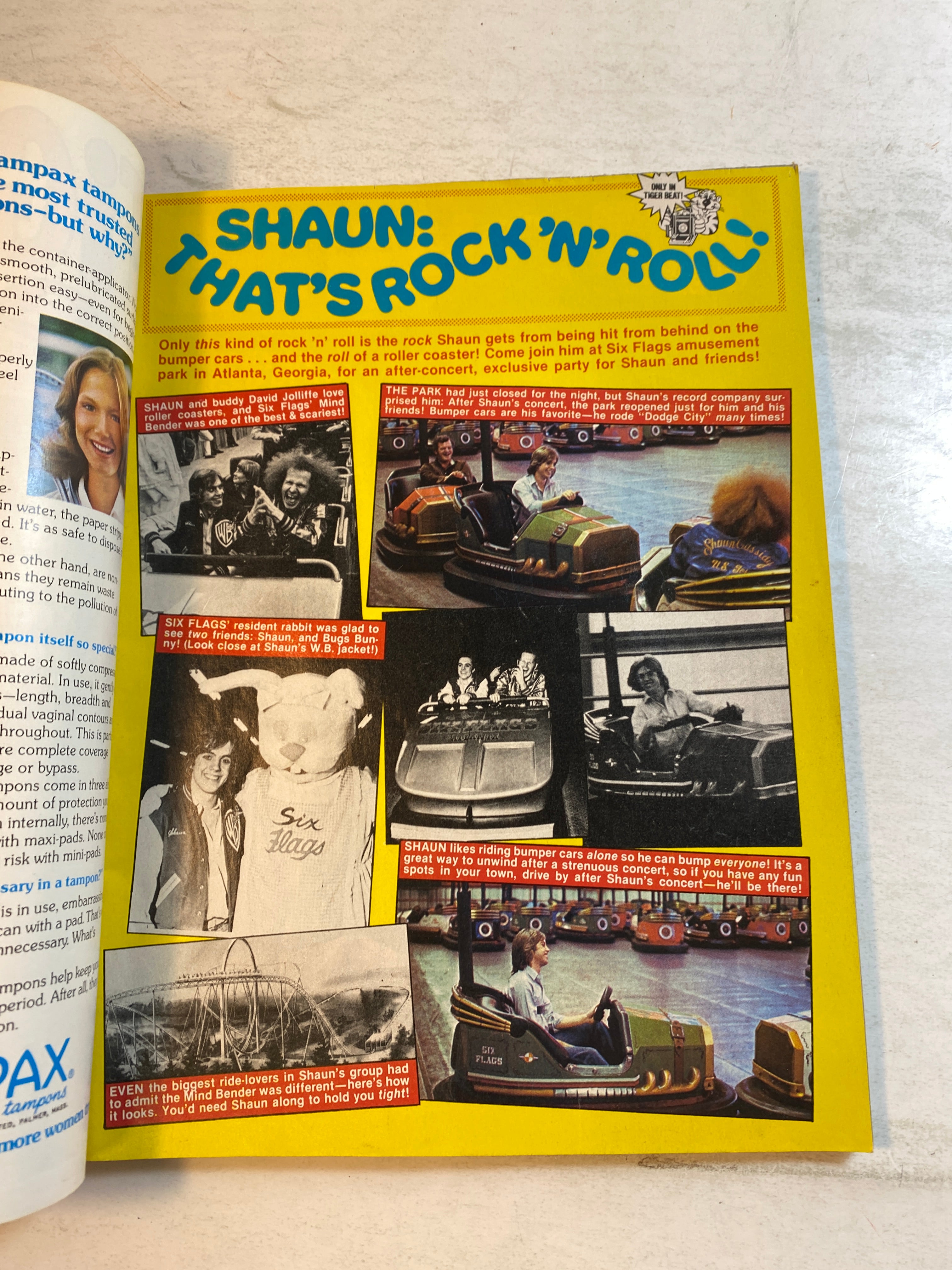 Tiger Beat Magazine August 1978 Shaun Cassidy