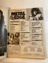 Metal Edge Magazine November 1986 Motley Crue