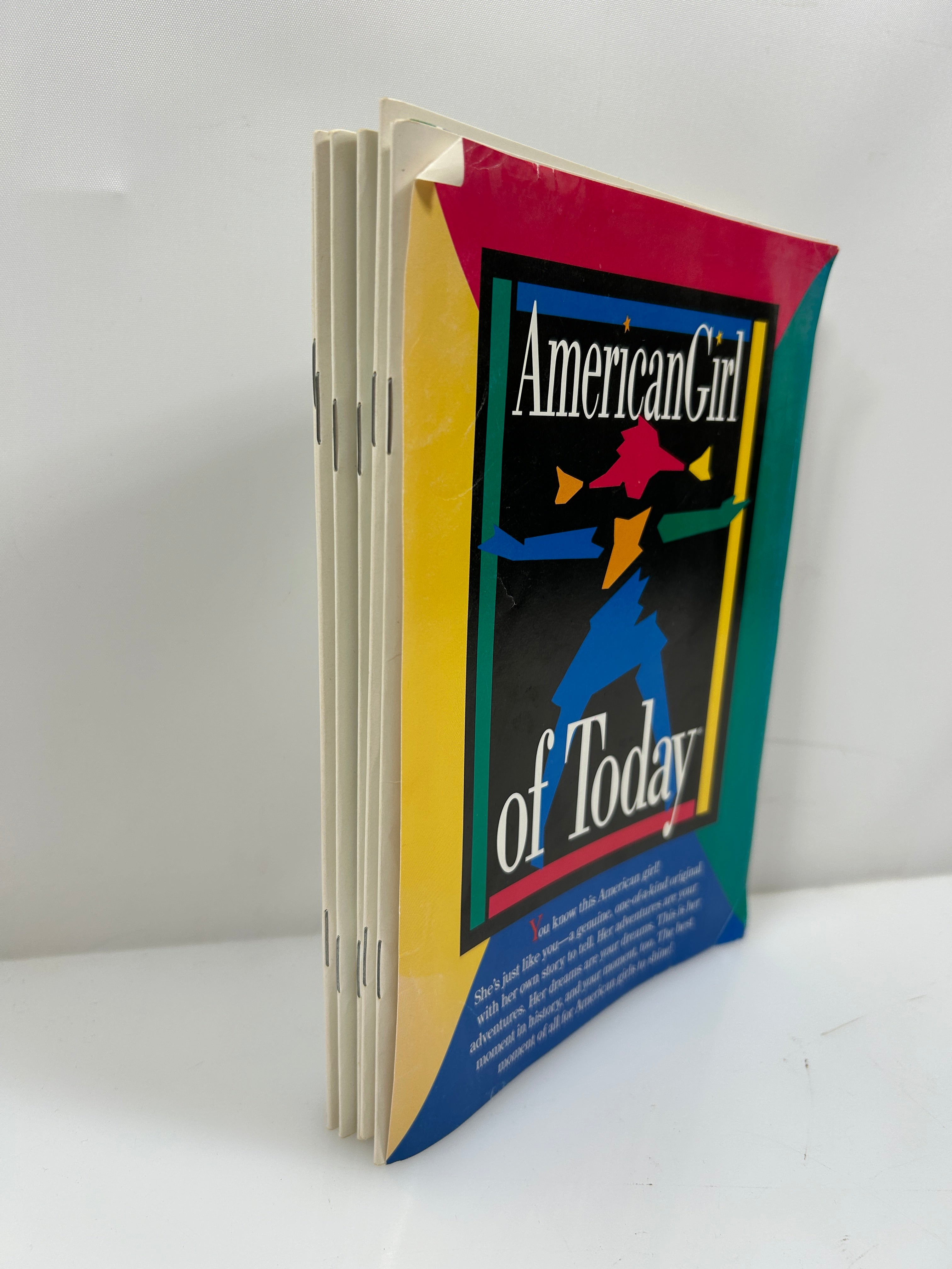 VTG American Girl of Today BOOK WRITING Set 1995 Pleasant Company Six Books SC
