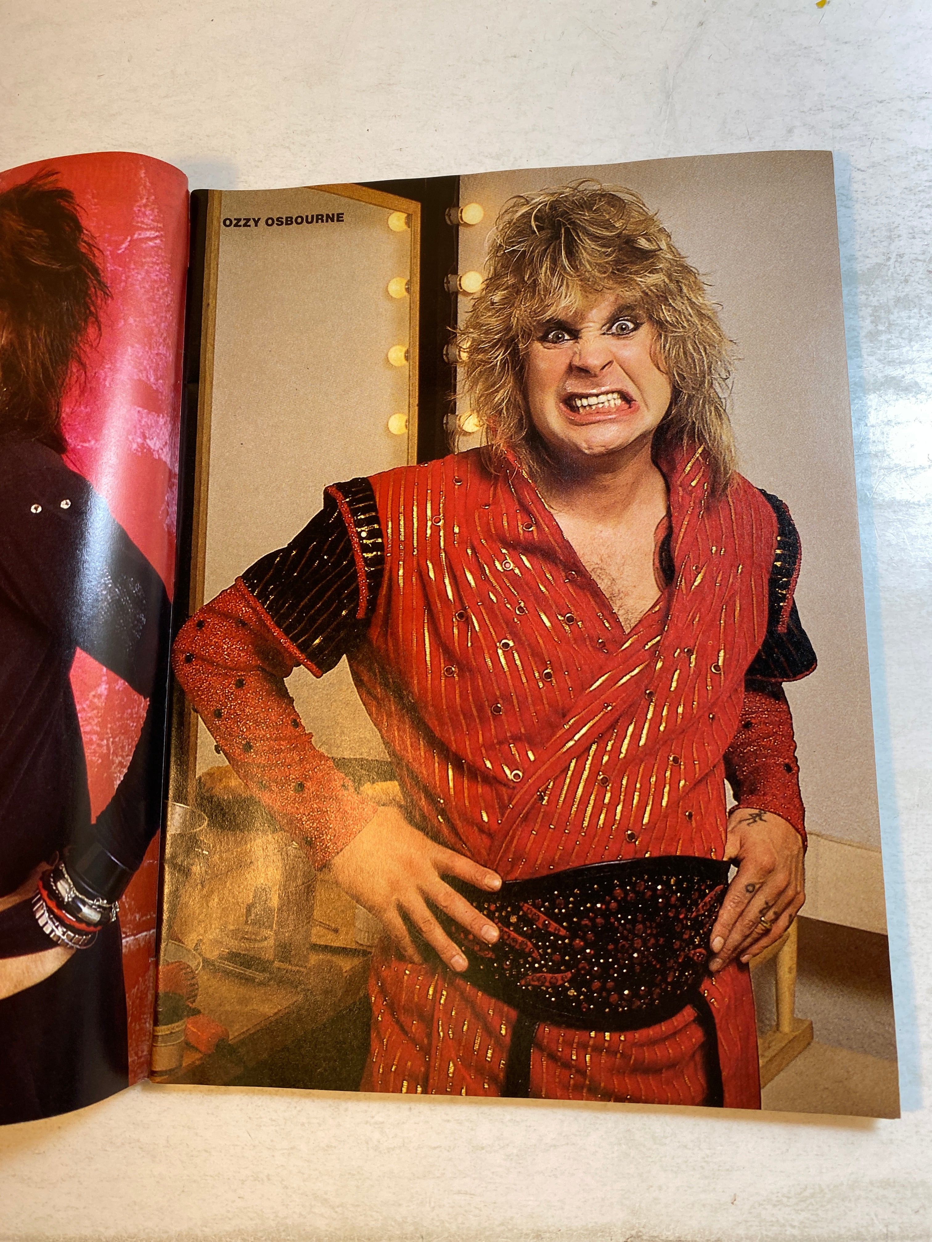 Metal Edge Magazine November 1985 Motley Crue Vince Neil