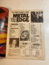 Metal Edge Magazine July 1985 Twisted Sister