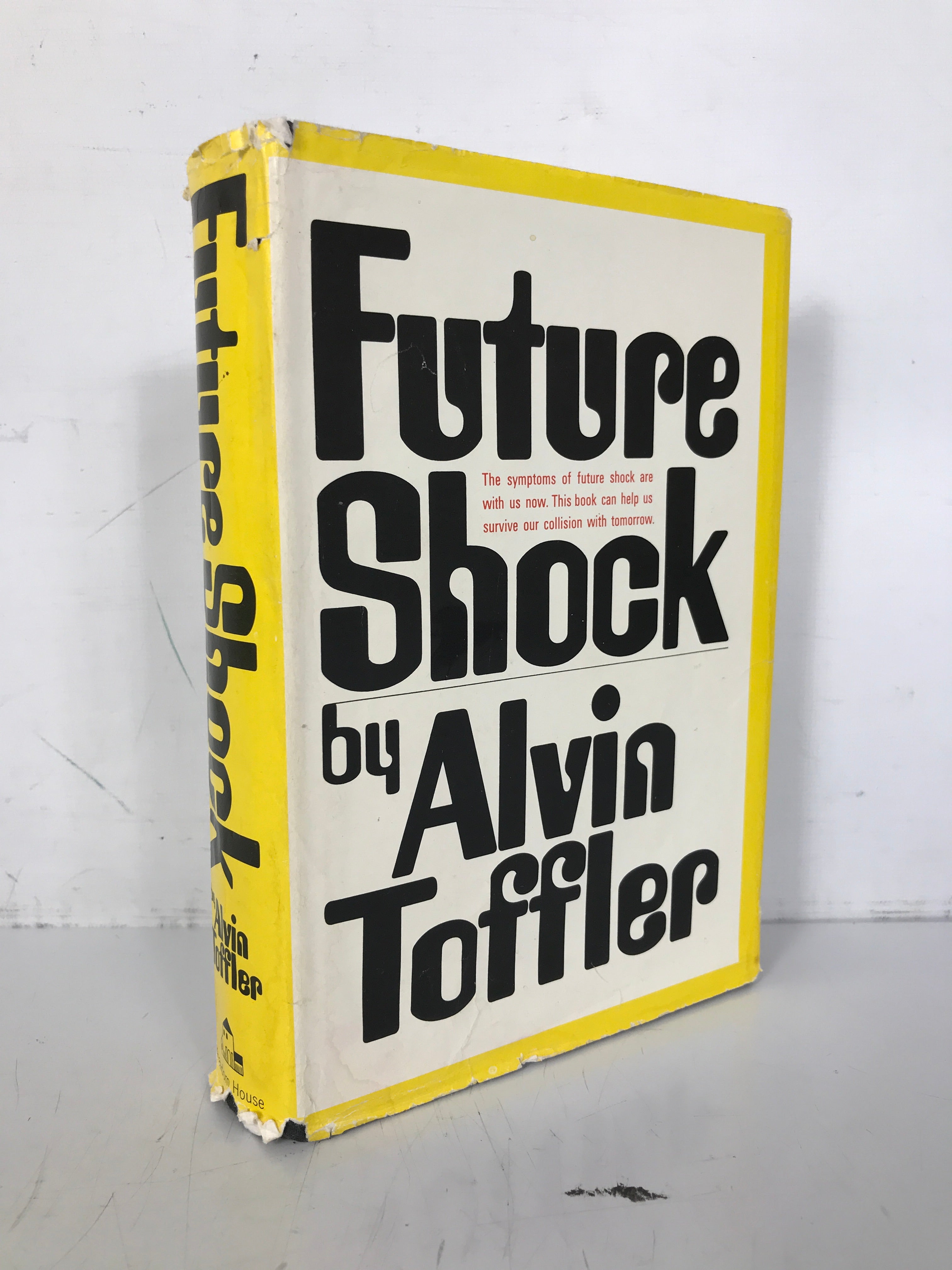 Future Shock by Alvin Toffler 1970 Vintage HC DJ