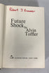 Future Shock by Alvin Toffler 1970 Vintage HC DJ