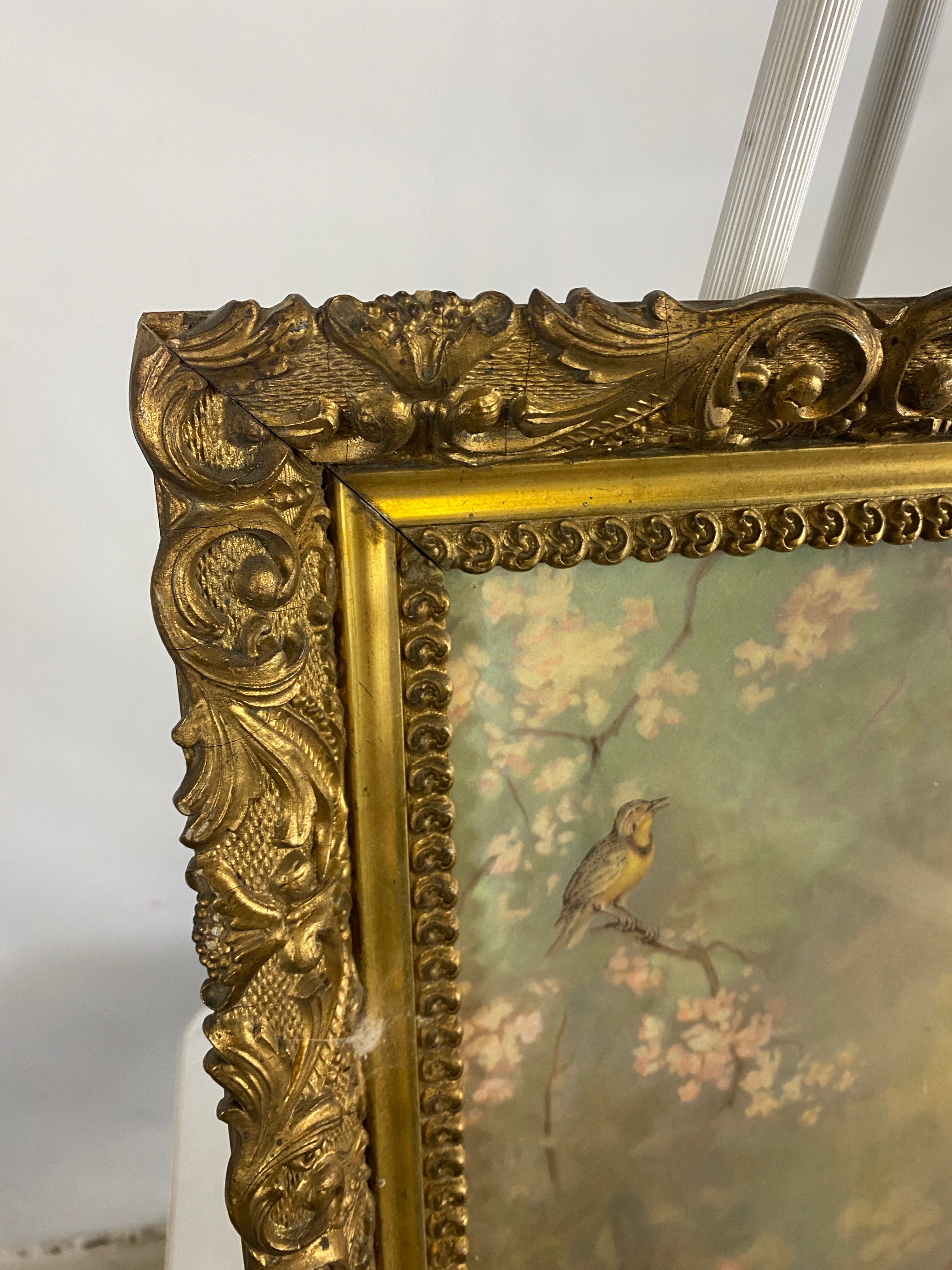 'Song of the Lark' Painting Framed Print Artwork