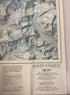 3 Vintage National Geographic Maps: High Himalaya/Mount Everest