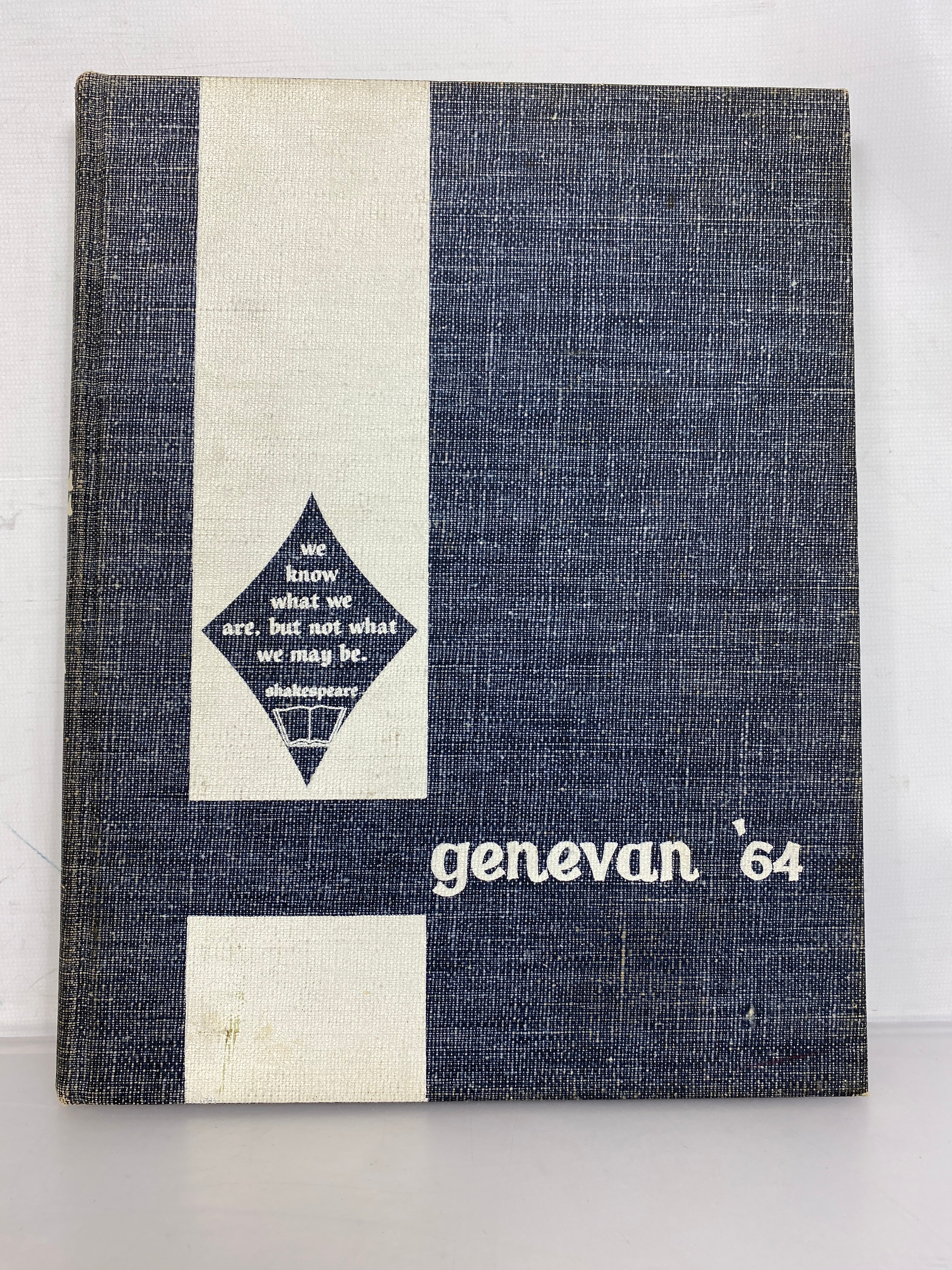 1964 Geneva College Yearbook "The Genevan" Beaver Falls Pennsylvania