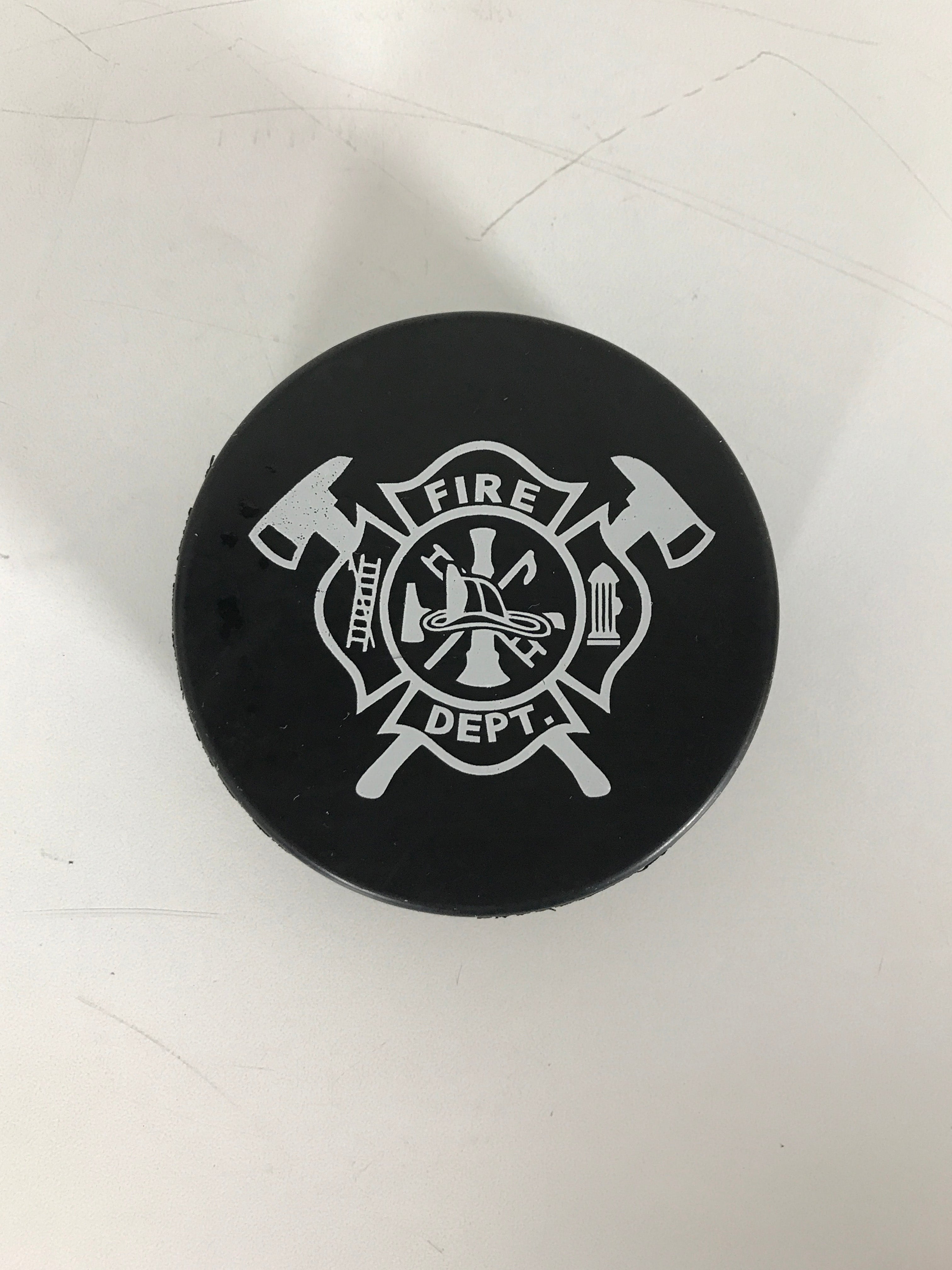 Michigan State University Fire Department Hockey Puck
