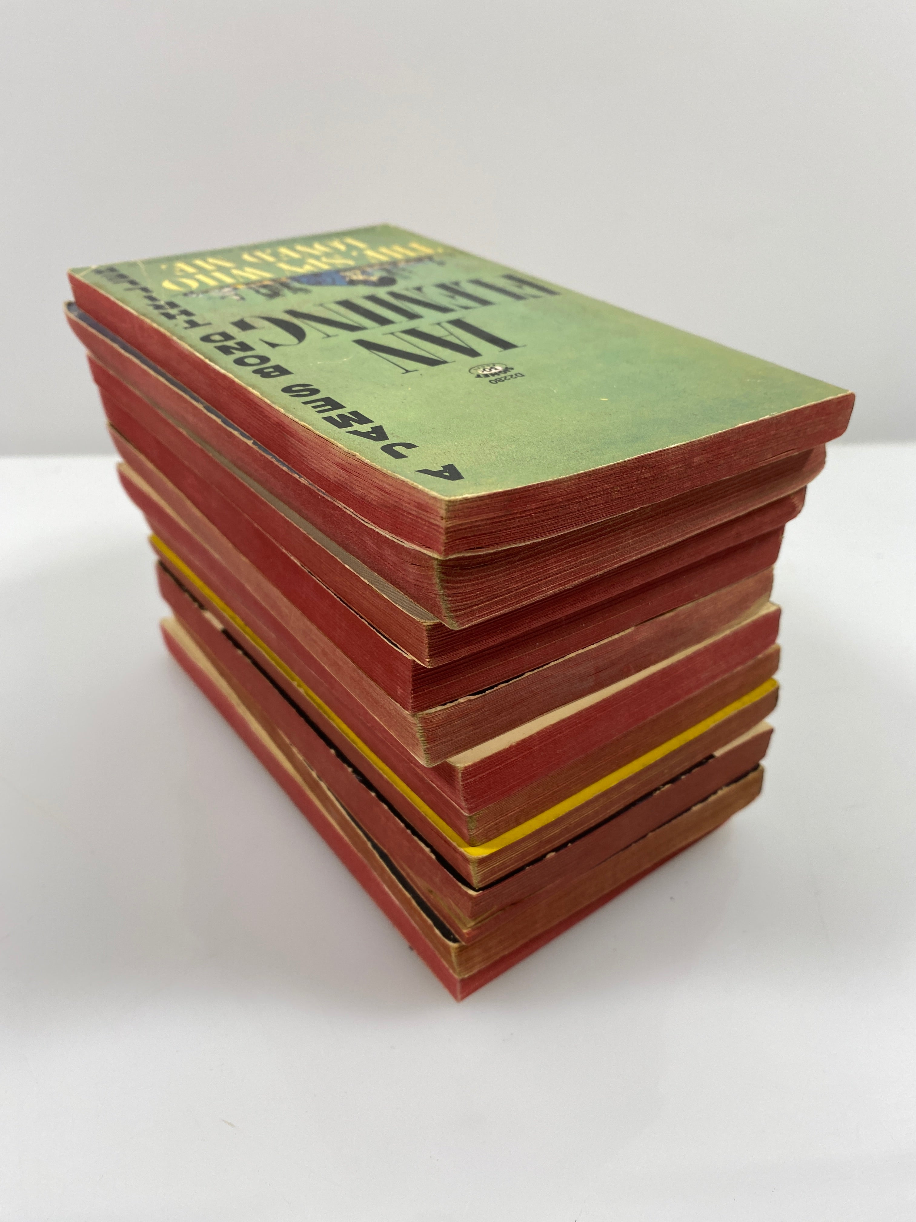 Lot Of 11 Ian Fleming 007 Bond Novels SC 1957-1966