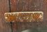 Antique J.S Ford Johnson & Co Lansing Union Station Hard Wood Bench