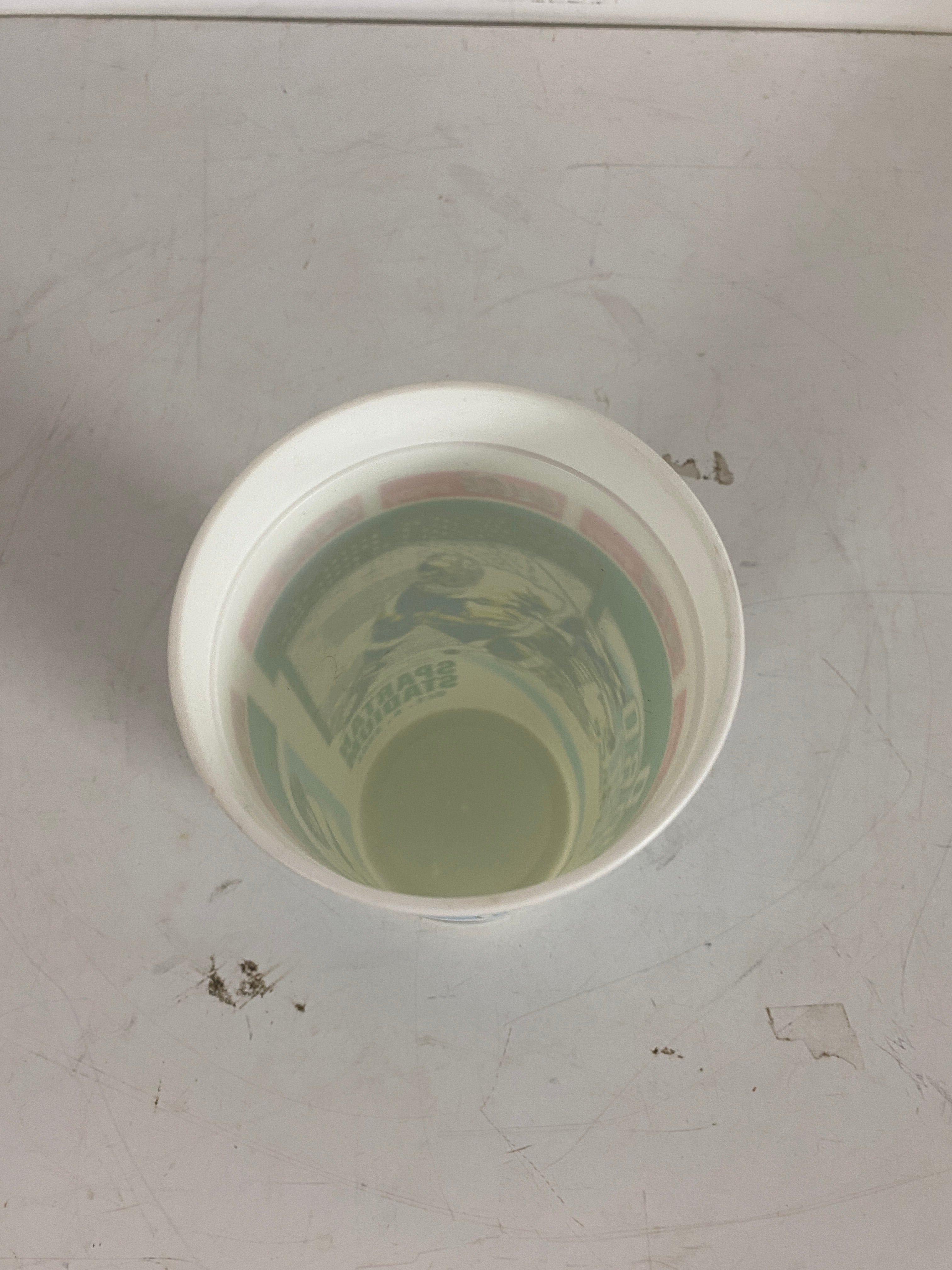 MSU 2001 "The Cold War" Hockey Game Plastic Souvenir Cup