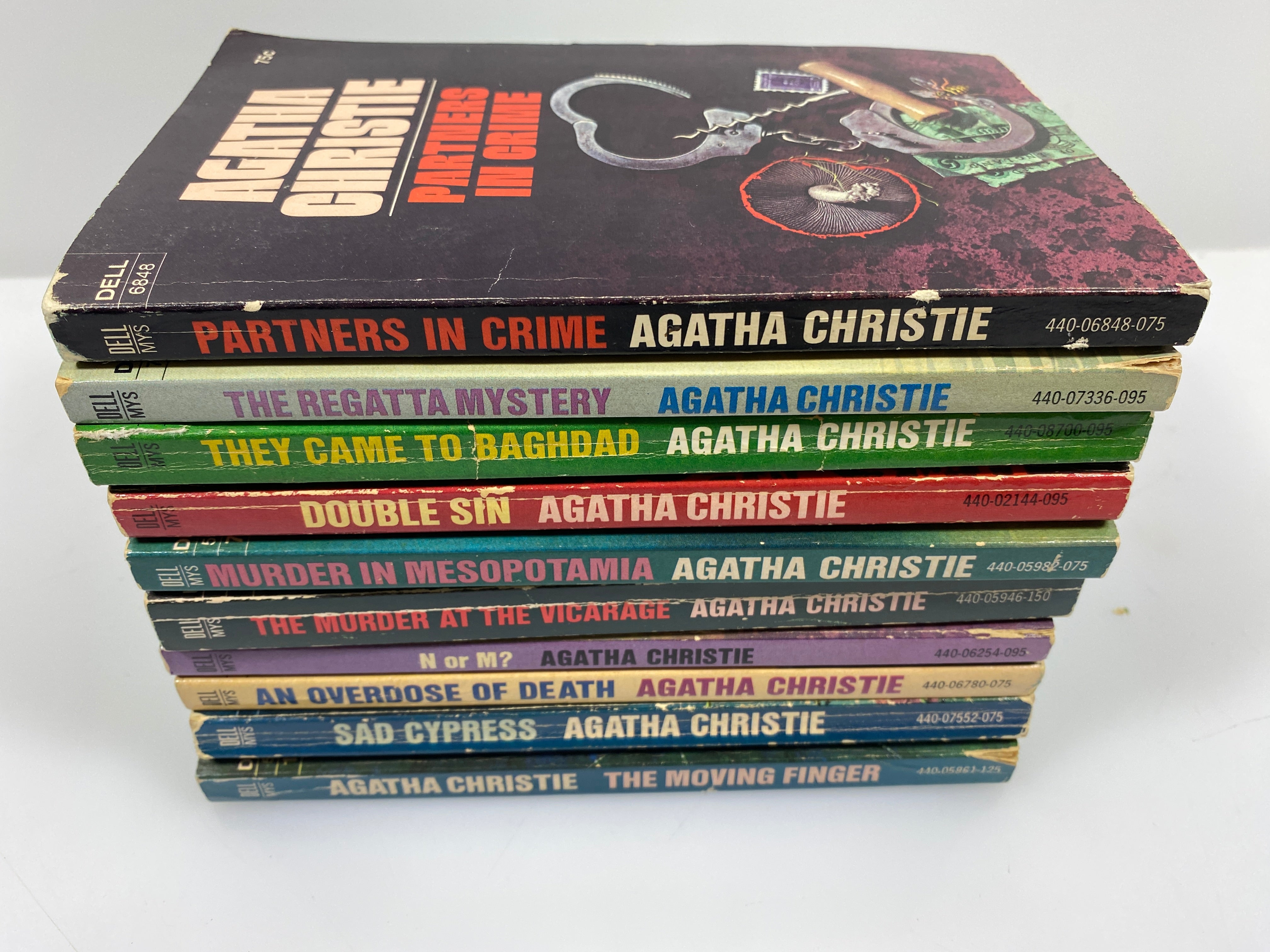 Lot of 10 Agatha Christie Paperbacks #5 1970-1976