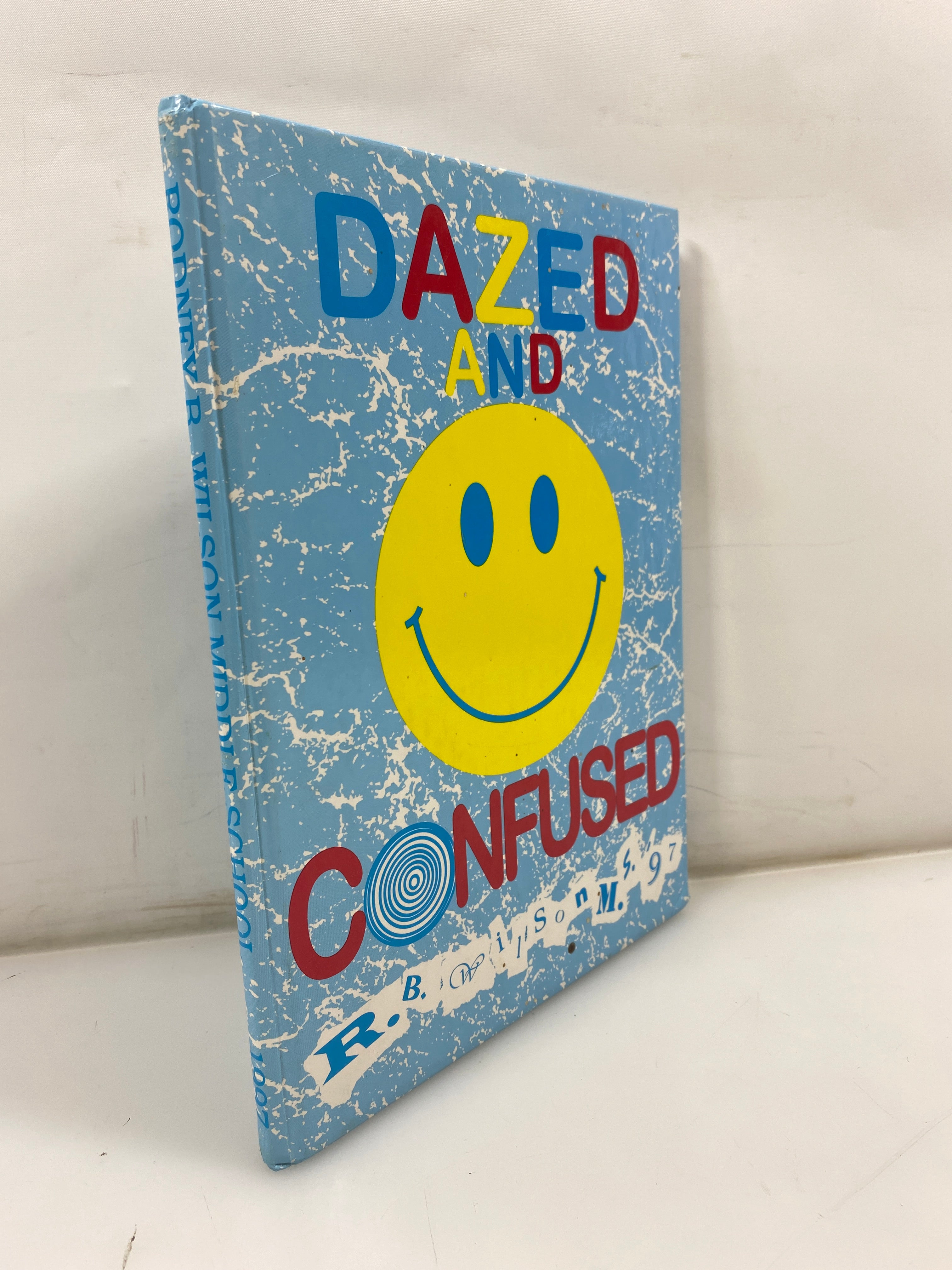 1997 Rodney B Wilson Middle School Yearbook St. Johns Michigan HC