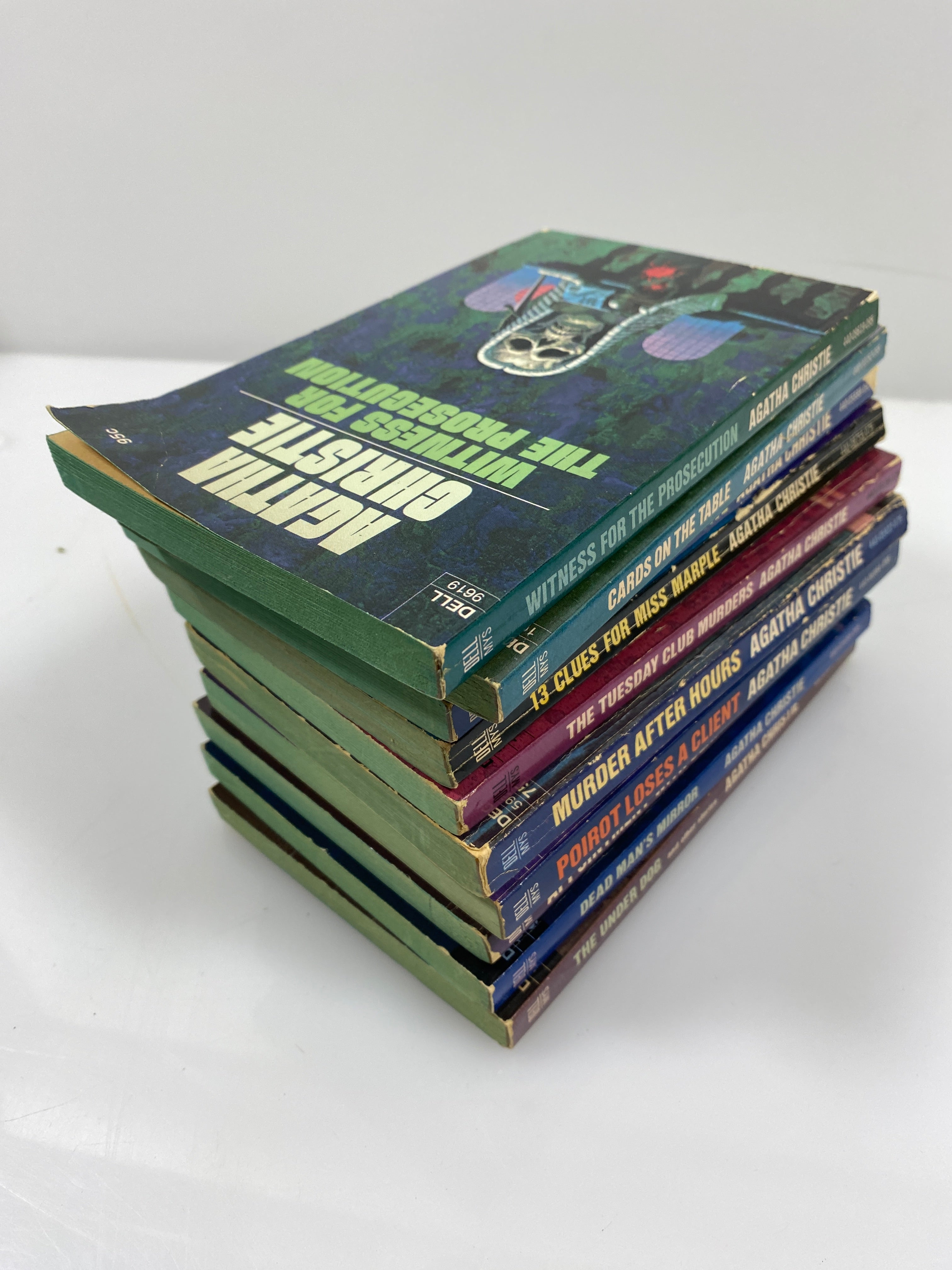 Lot of 10 Agatha Christie Paperbacks #1 1971-1975