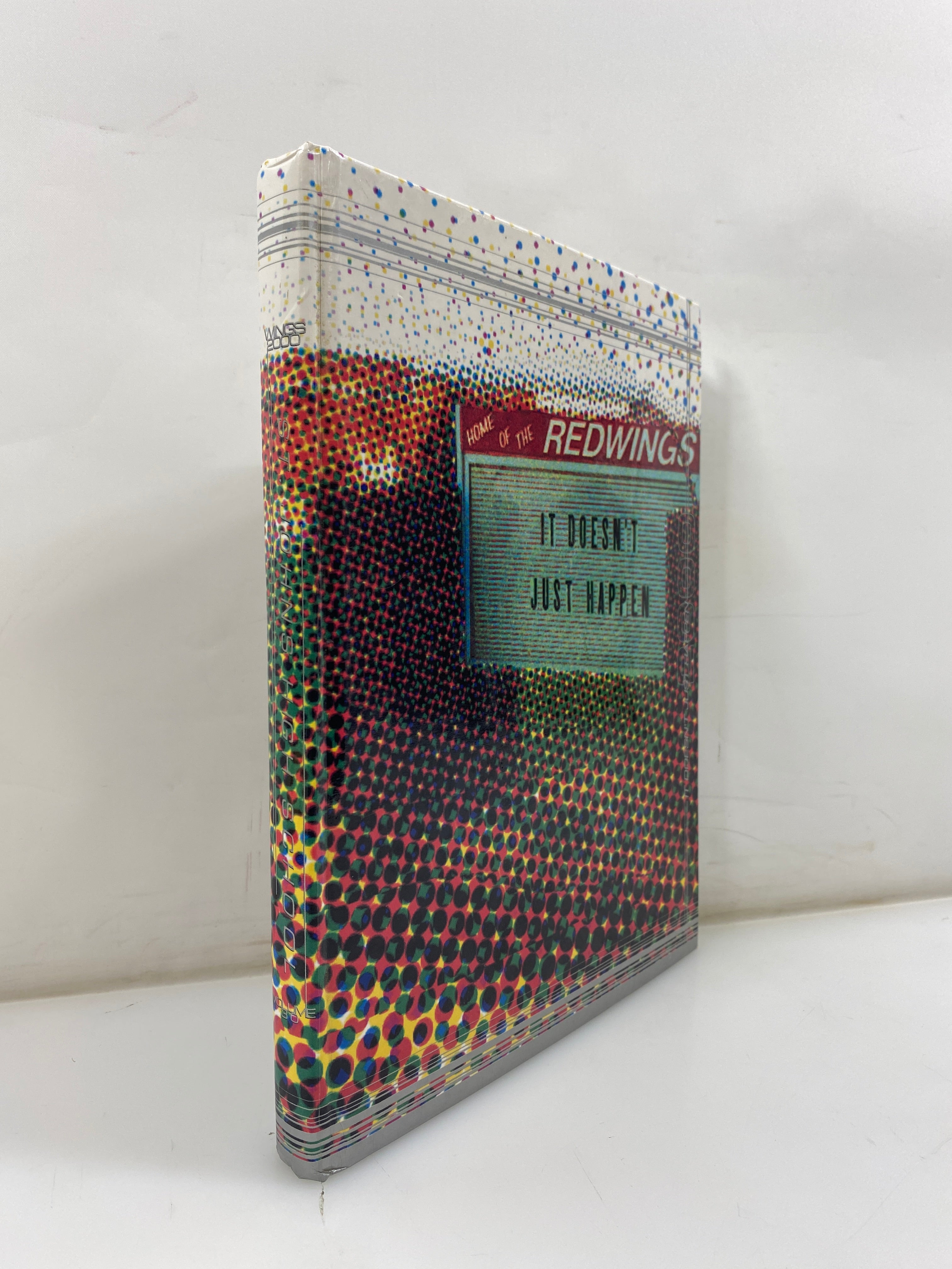 2000 St. Johns High School Yearbook "Wings" St. Johns Michigan HC