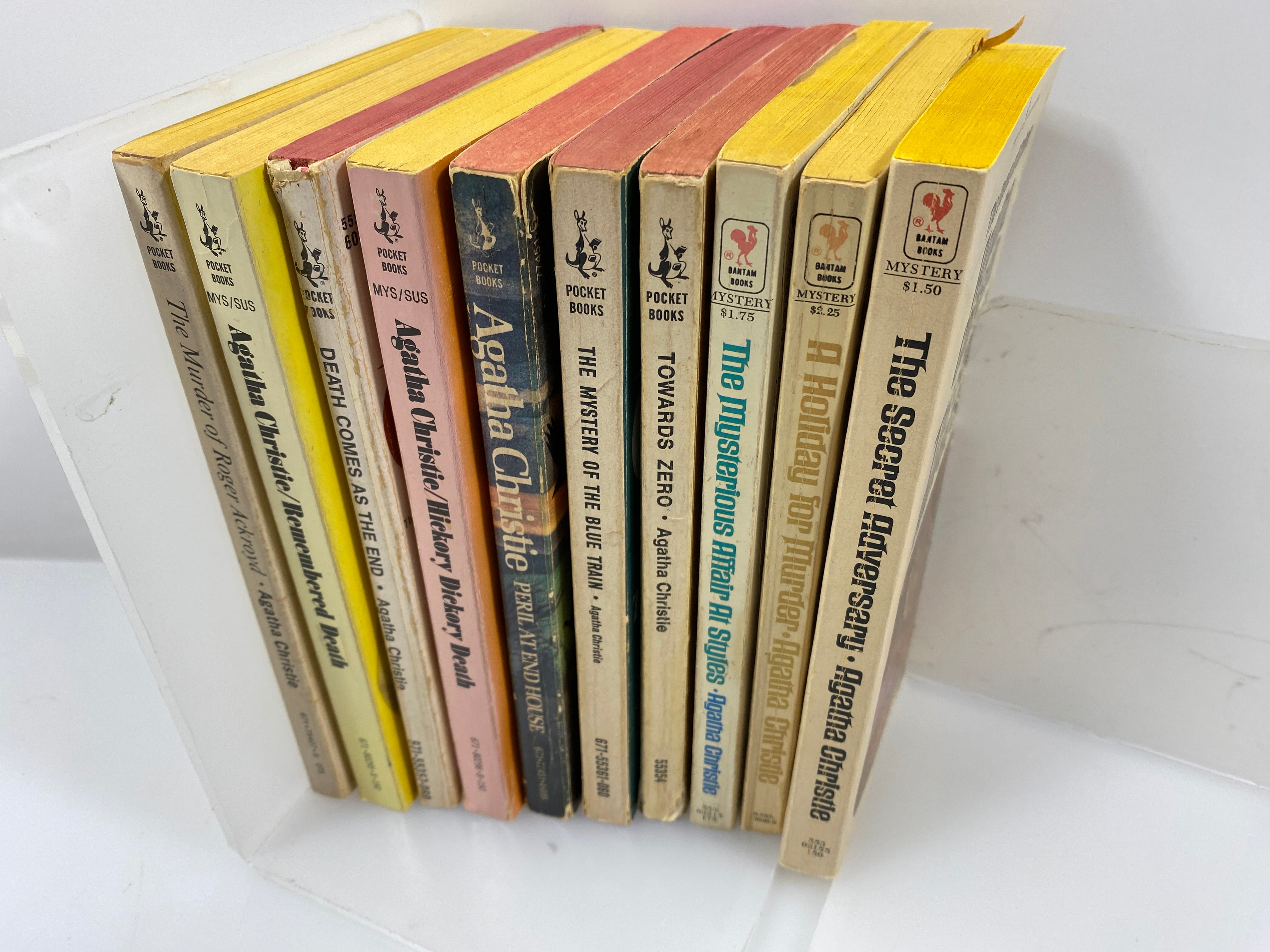 Lot of 10 Agatha Christie Paperbacks #3 1968-1979