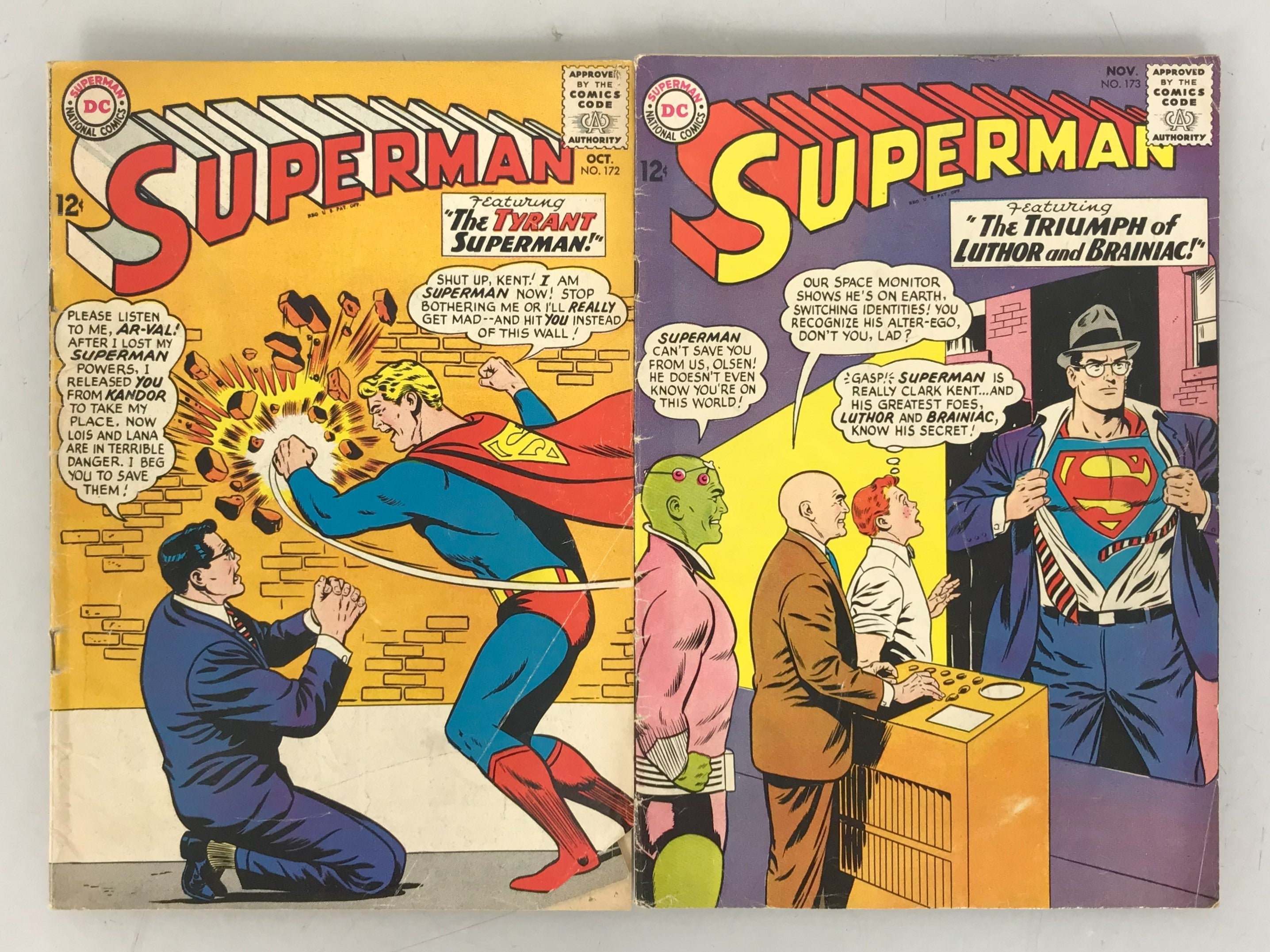 Superman 172-173 1964