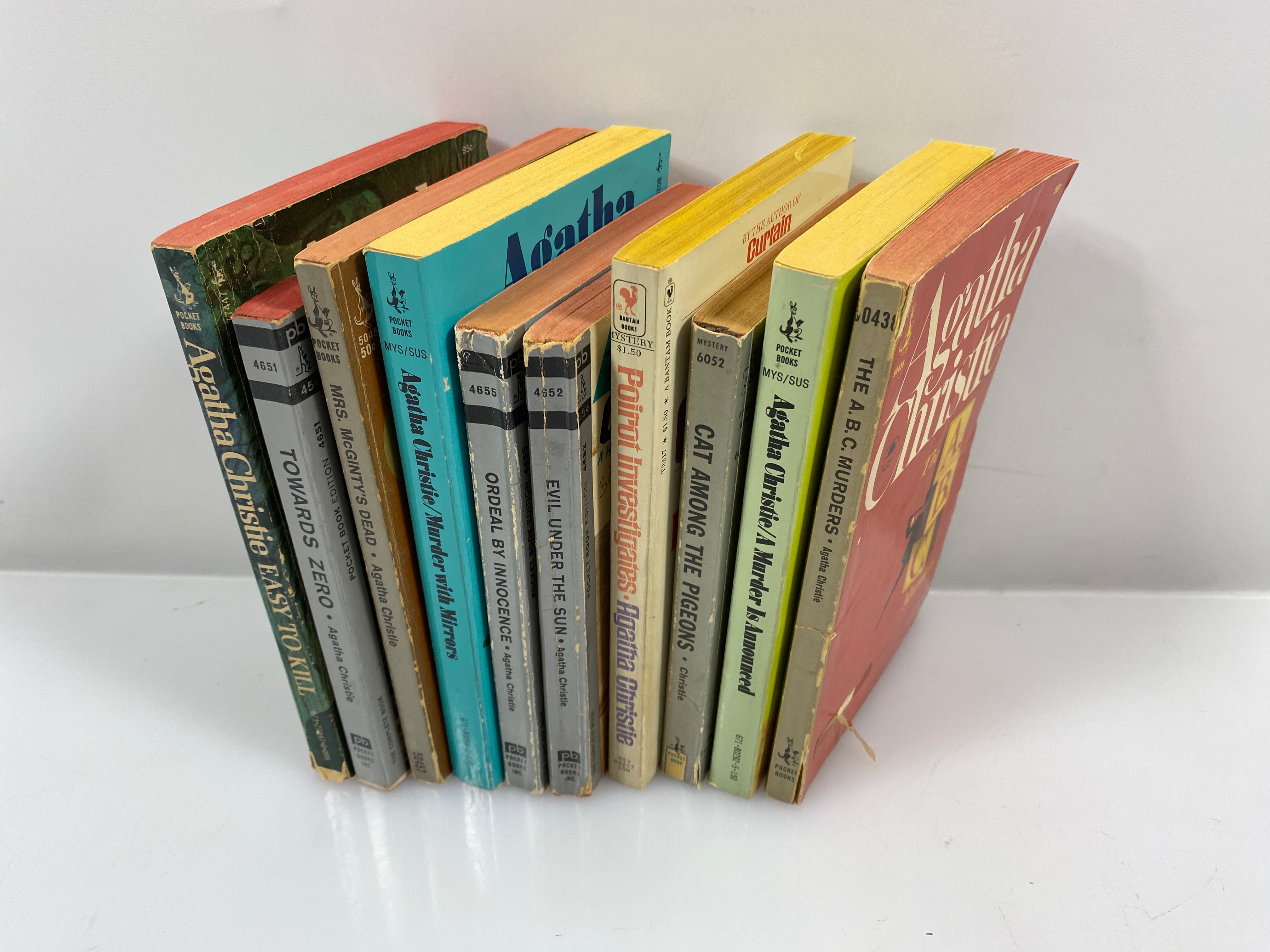 Lot of 10 Agatha Christie Paperbacks #2 1961-1975