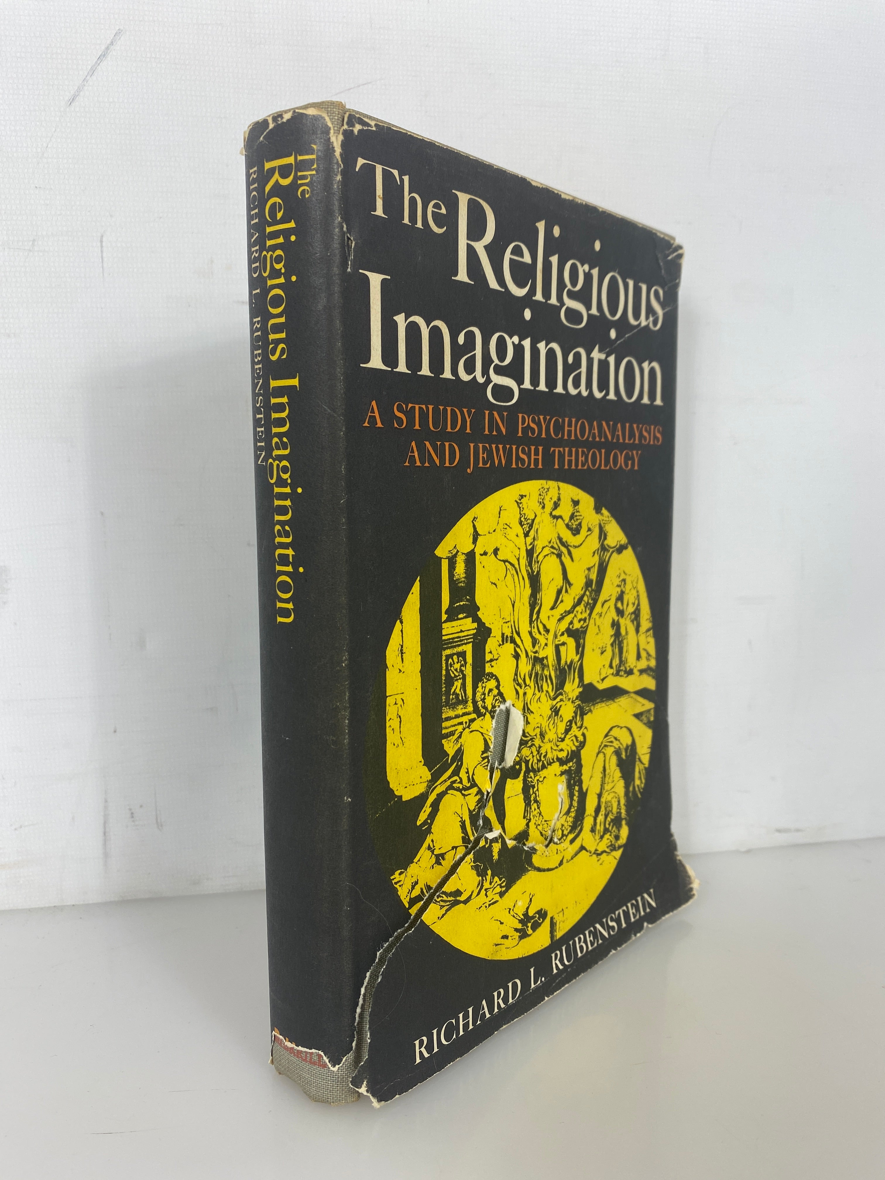 The Religious Imagination by Richard Rubenstein 1968 1st Printing HC DJ