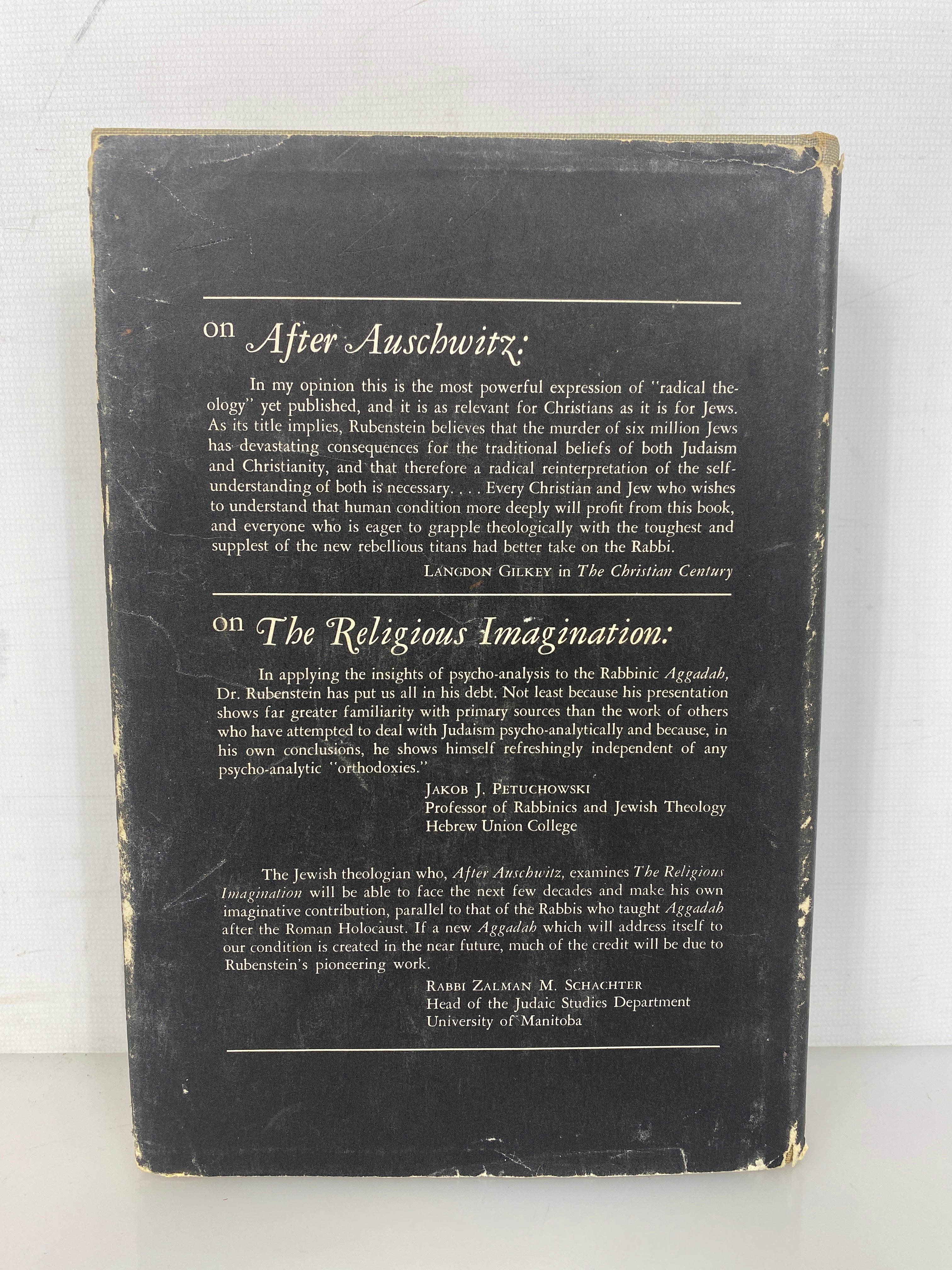 The Religious Imagination by Richard Rubenstein 1968 1st Printing HC DJ