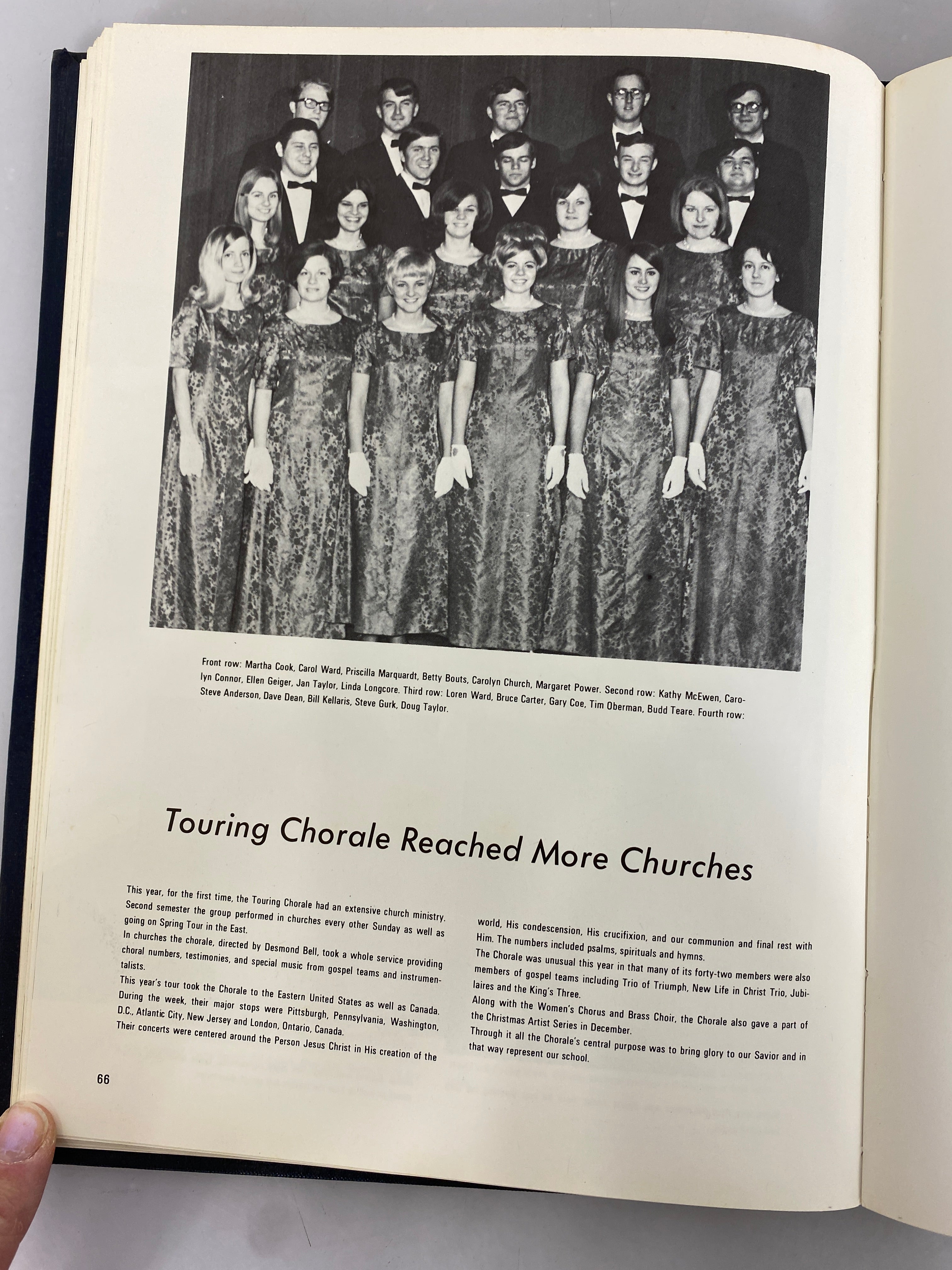 1969 Grand Rapids Baptist Bible College, "Kumi-Ori" Grand Rapids Michigan