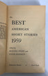 Lot of 2: The Best American Short Stories 1959 & 1971 Foley/Burnett SC