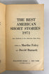 Lot of 2: The Best American Short Stories 1959 & 1971 Foley/Burnett SC