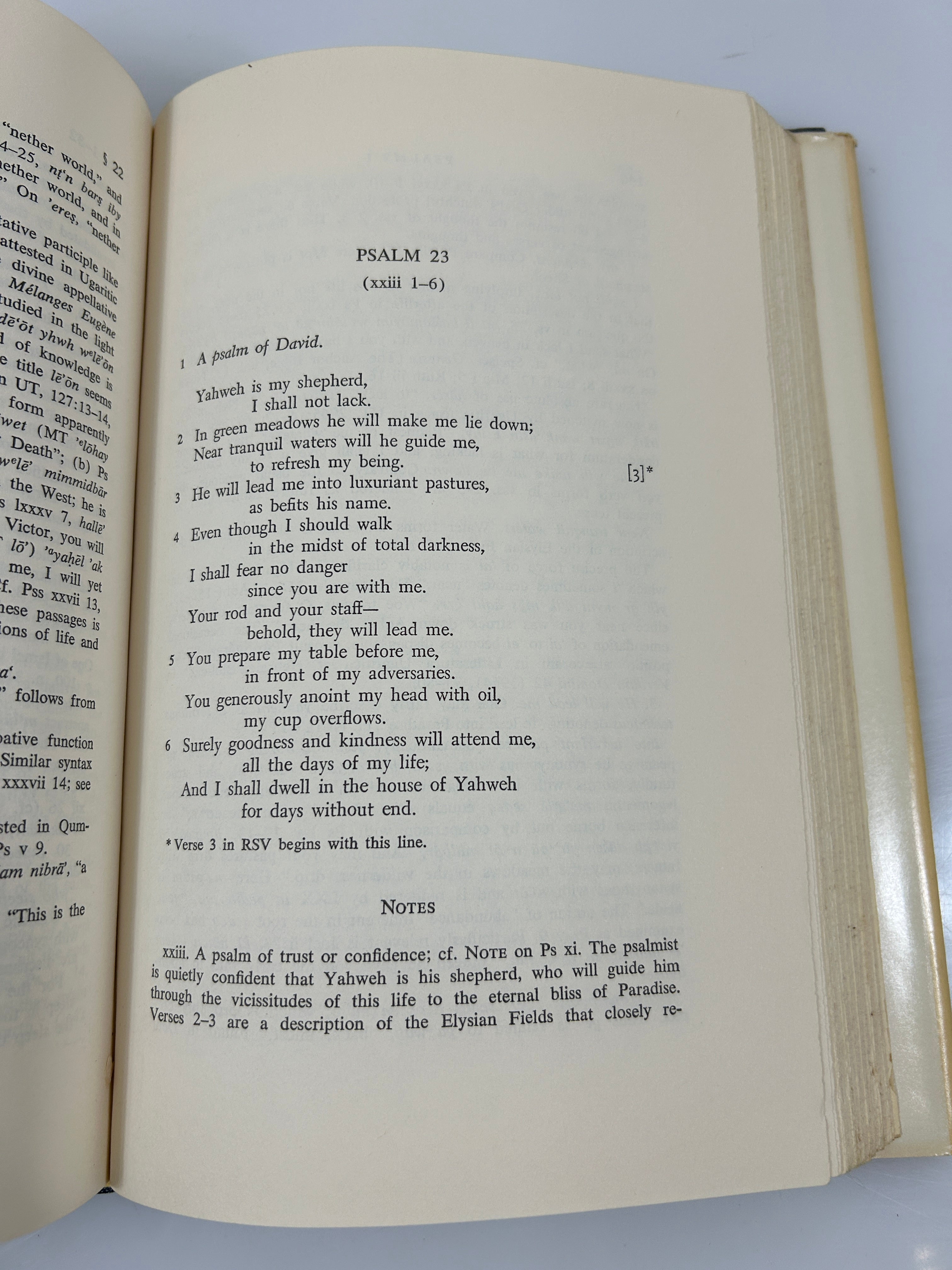 3 Vols: The Anchor Bible Genesis/Psalms I and II 1964-1970 HC DJ