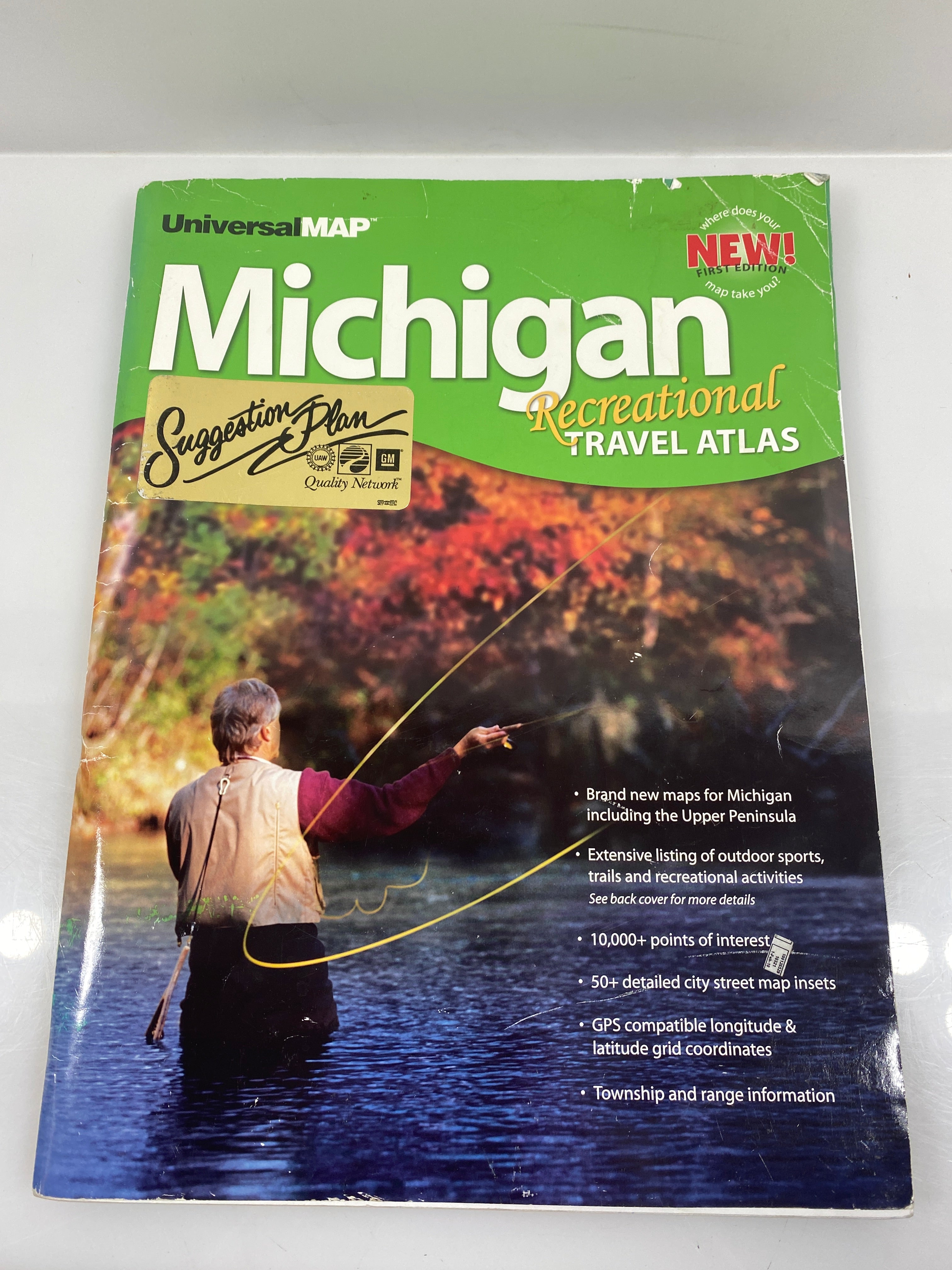 Michigan Travel Atlas Universal MAP