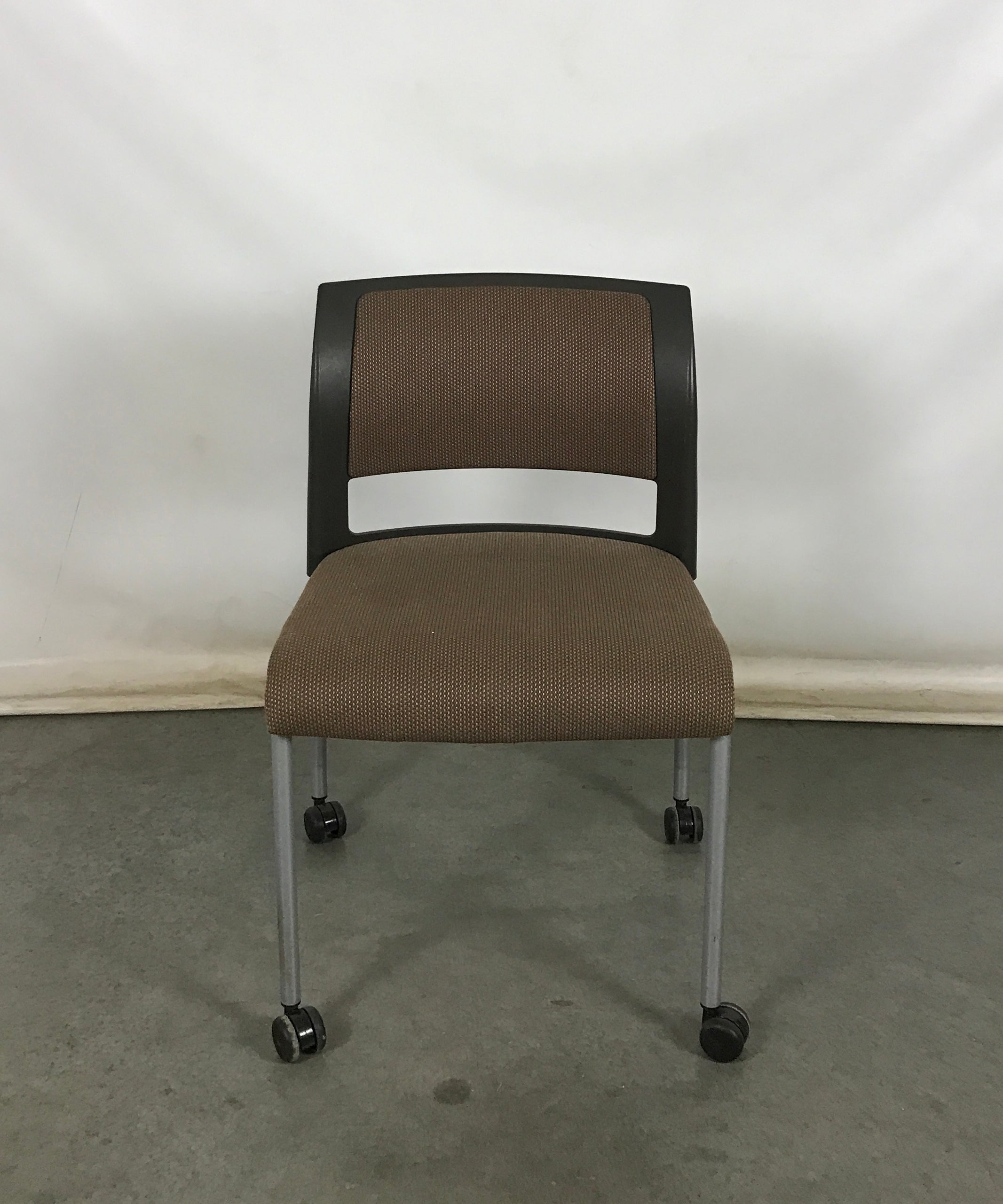 Steelcase Brown Rolling Chair