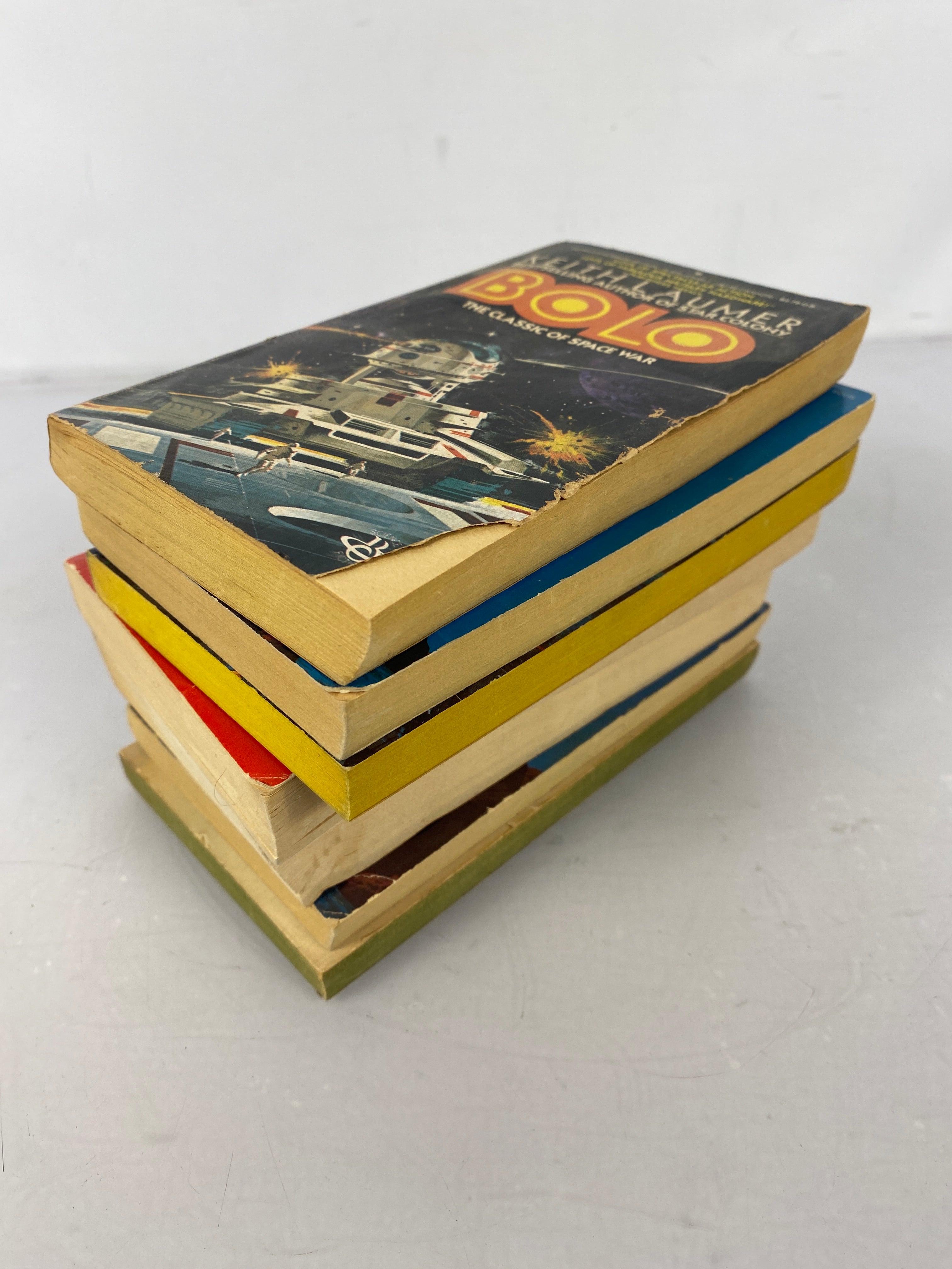 Lot of 7 Vintage Science Fiction Paperbacks (Lot #5) 1965-1984 SC