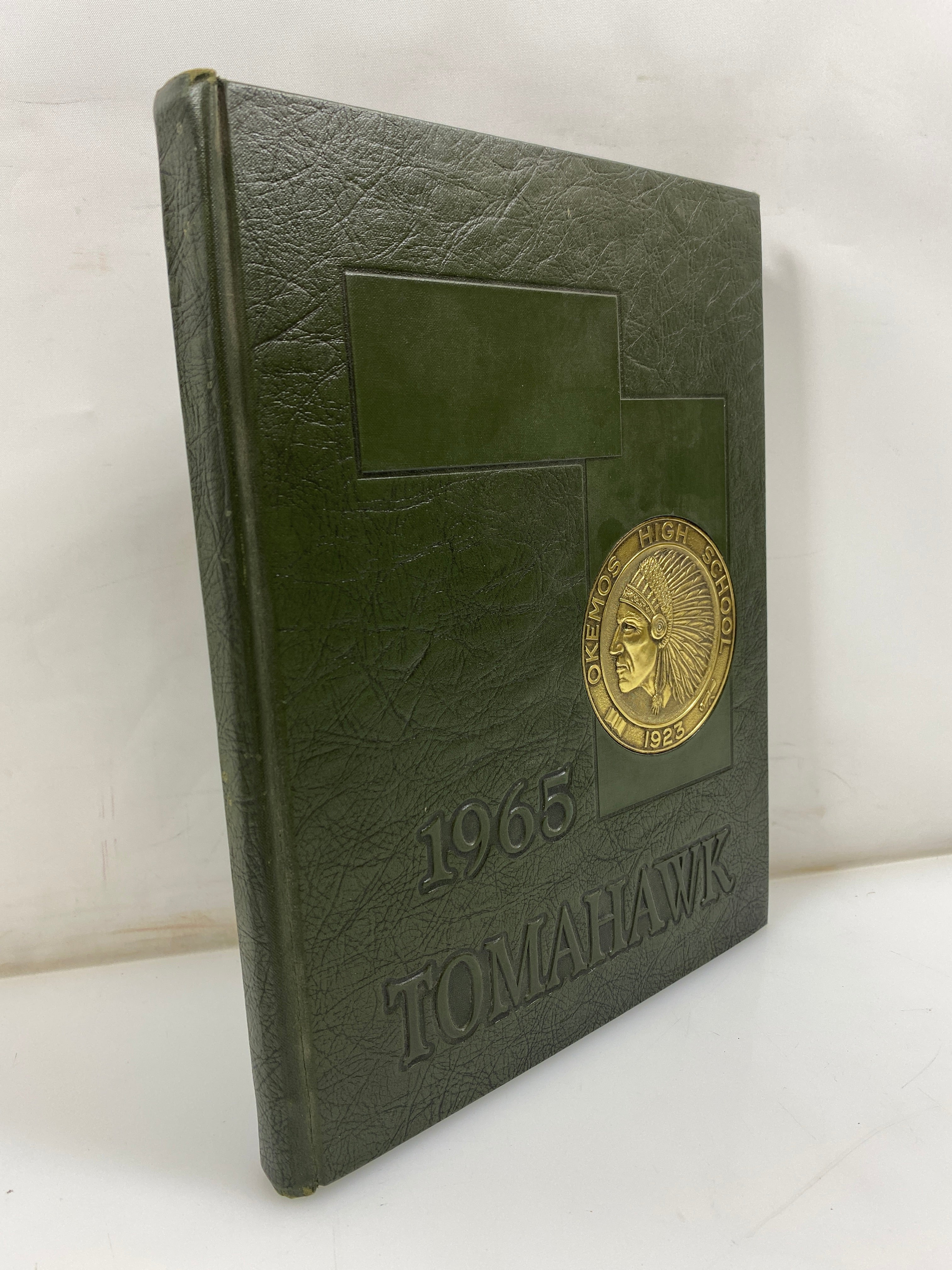 1965 Okemos High School Yearbook "Tomahawk" Okemos Michigan HC