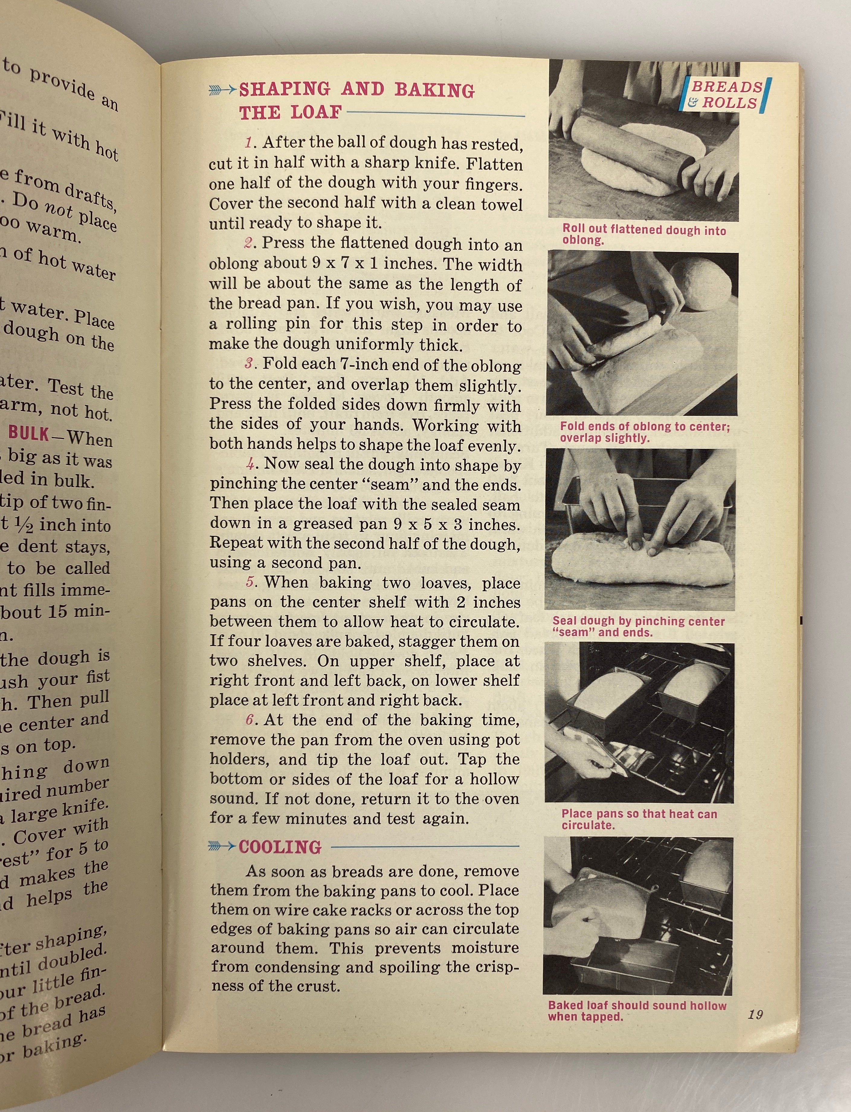 Lot of Vintage Bread Baking: Dolores Casella/Red Star/Fleischmann's Yeast
