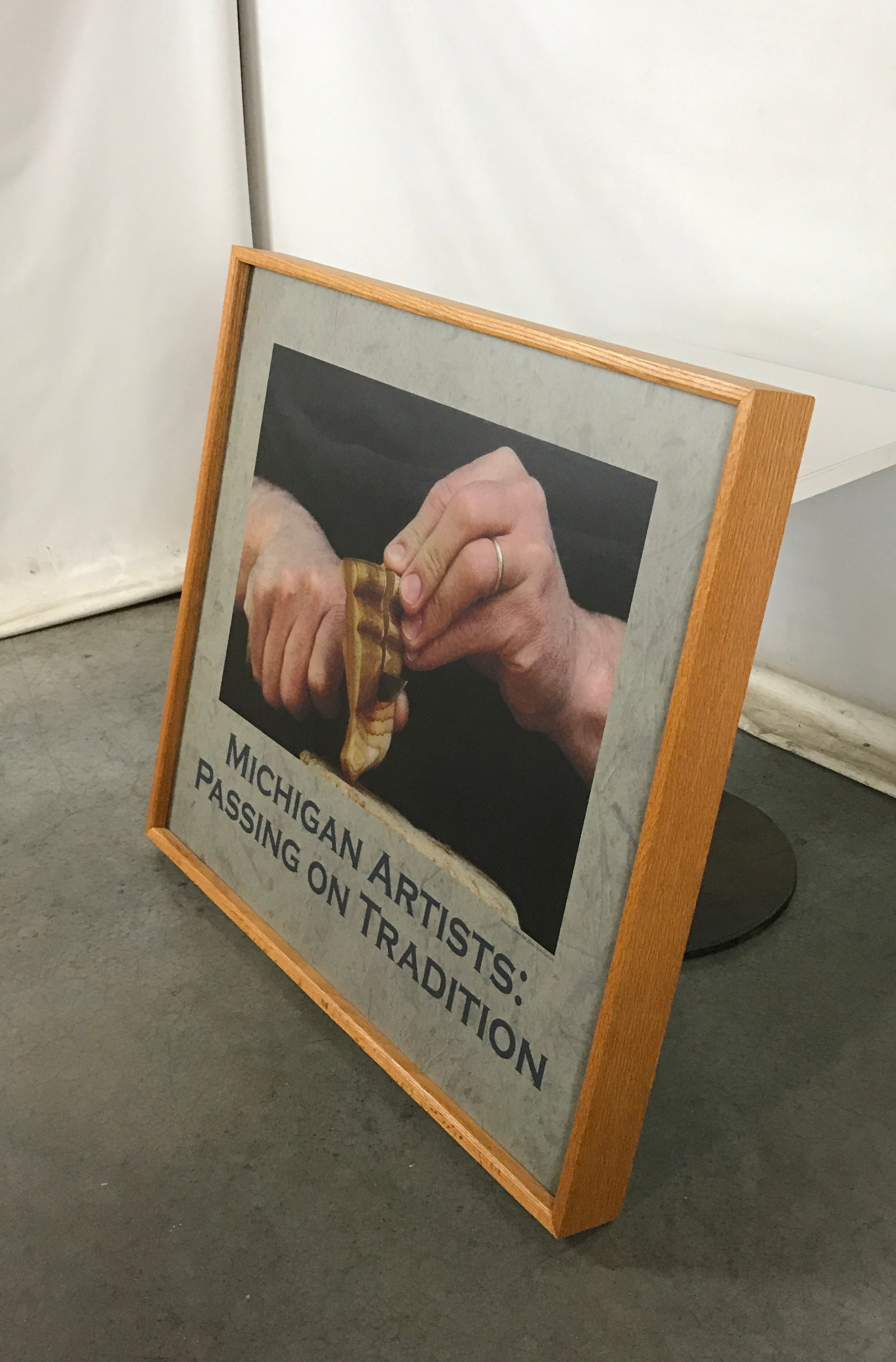 "Michigan Artists Passing on Tradition" Picture Frame