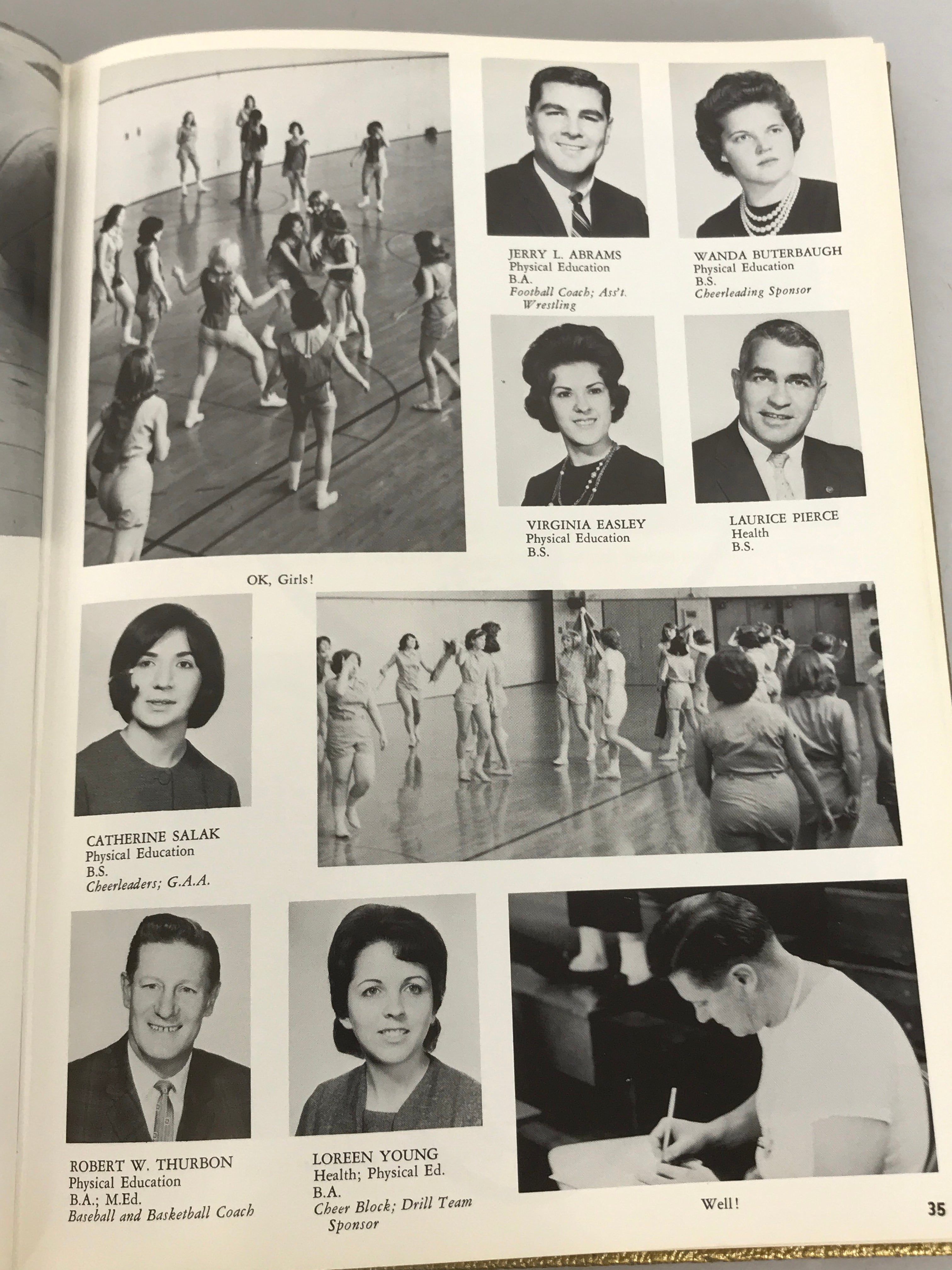 1965 Kittanning High School Yearbook Kittanning Pennsylvania HC