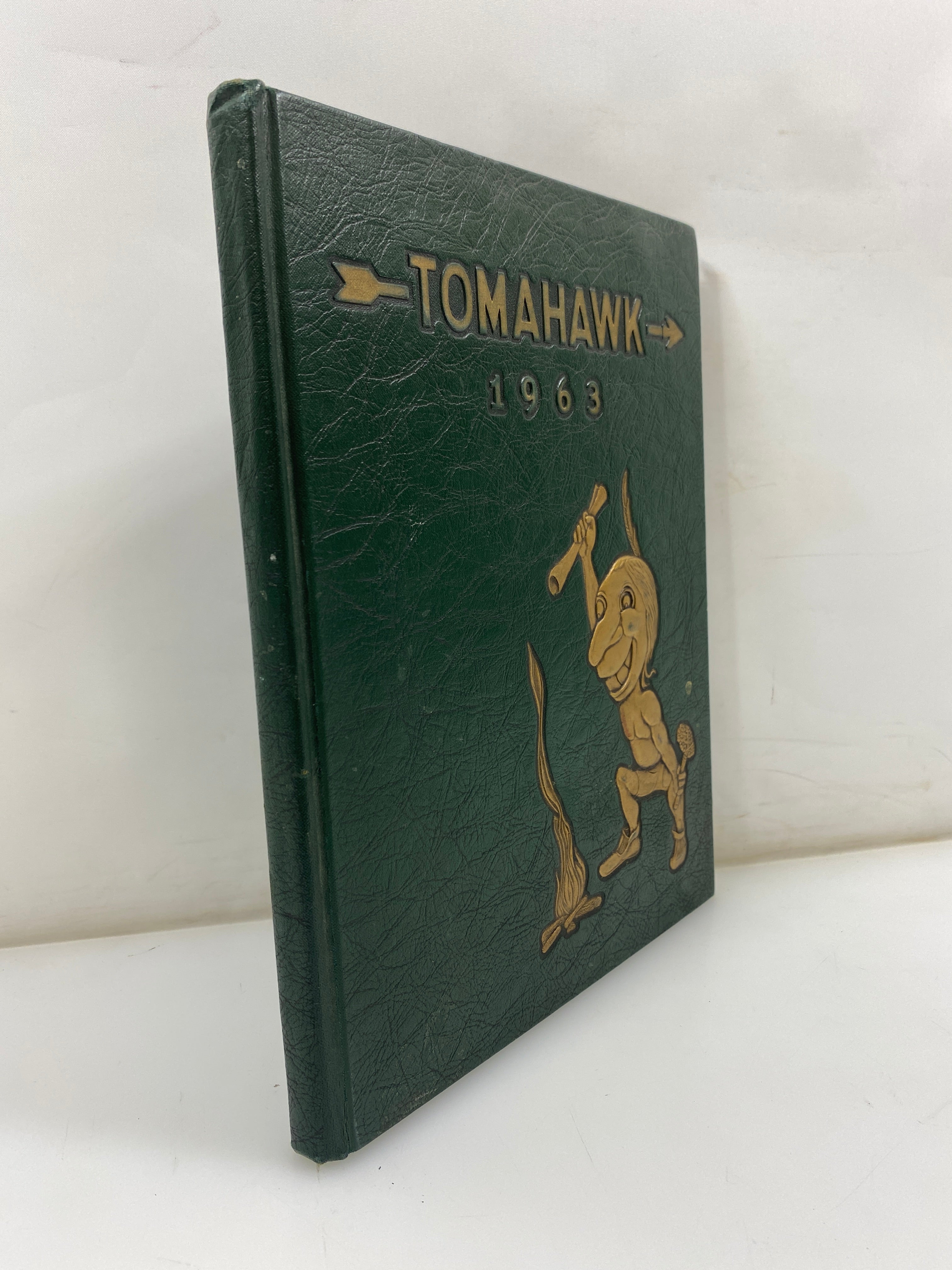 1963 Okemos High School Yearbook "Tomahawk" Okemos Michigan HC