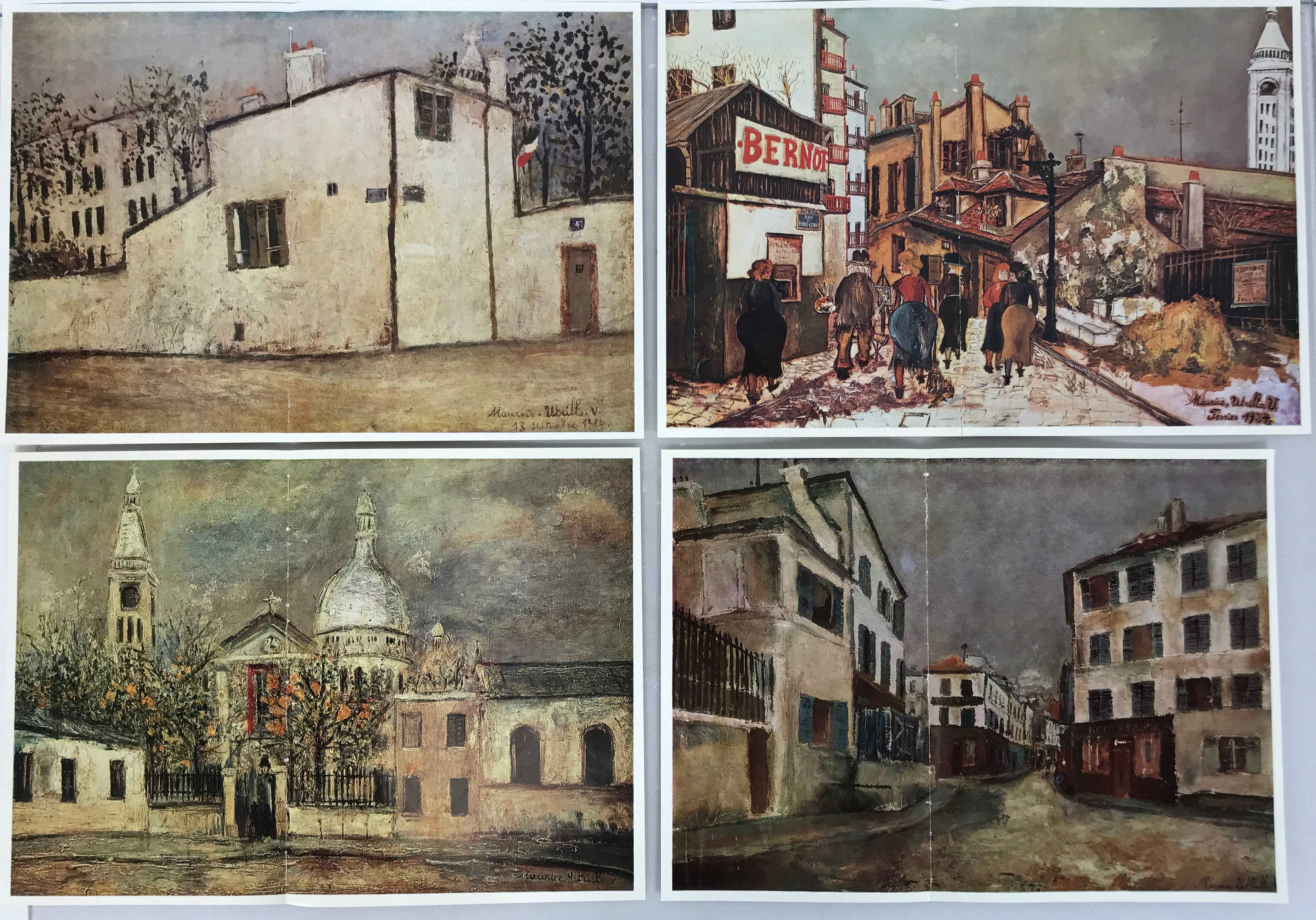Assorted Utrillo Prints
