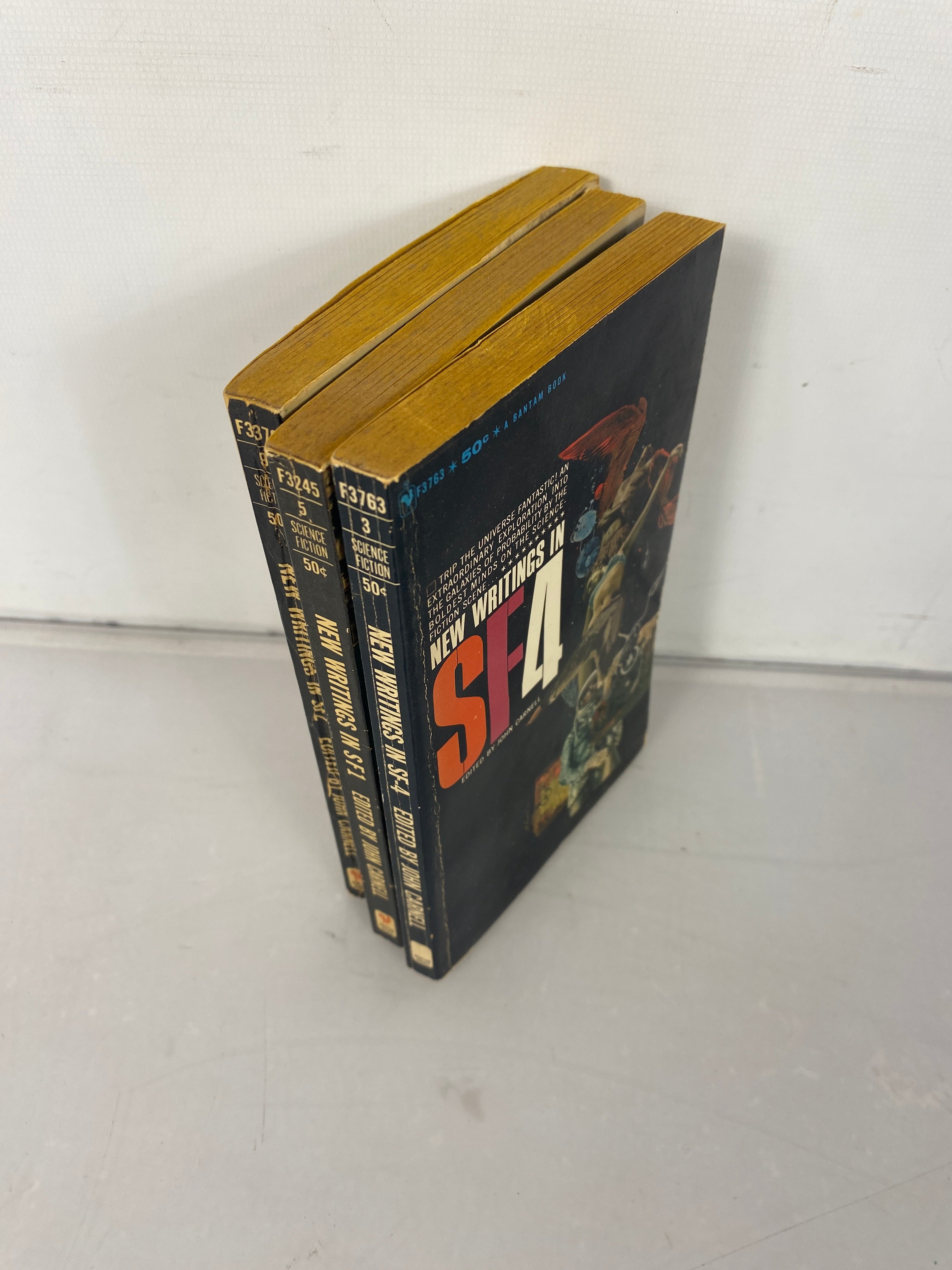 Lot of 3 New Writings in Sci Fi (SF) John Carnell 1964-1966