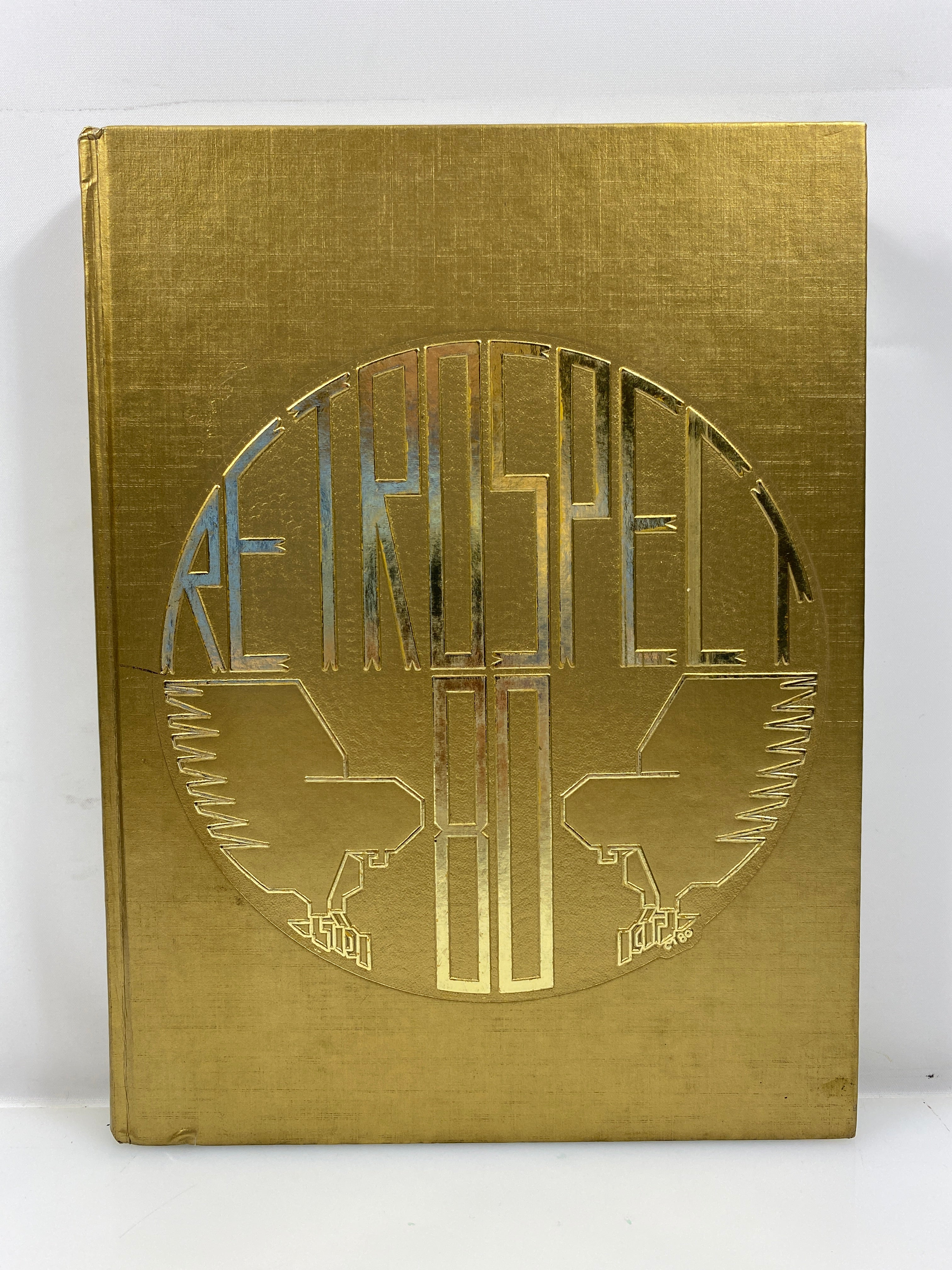 1980 "Retrospect" Harrison High School Yearbook Farmington, MI HC