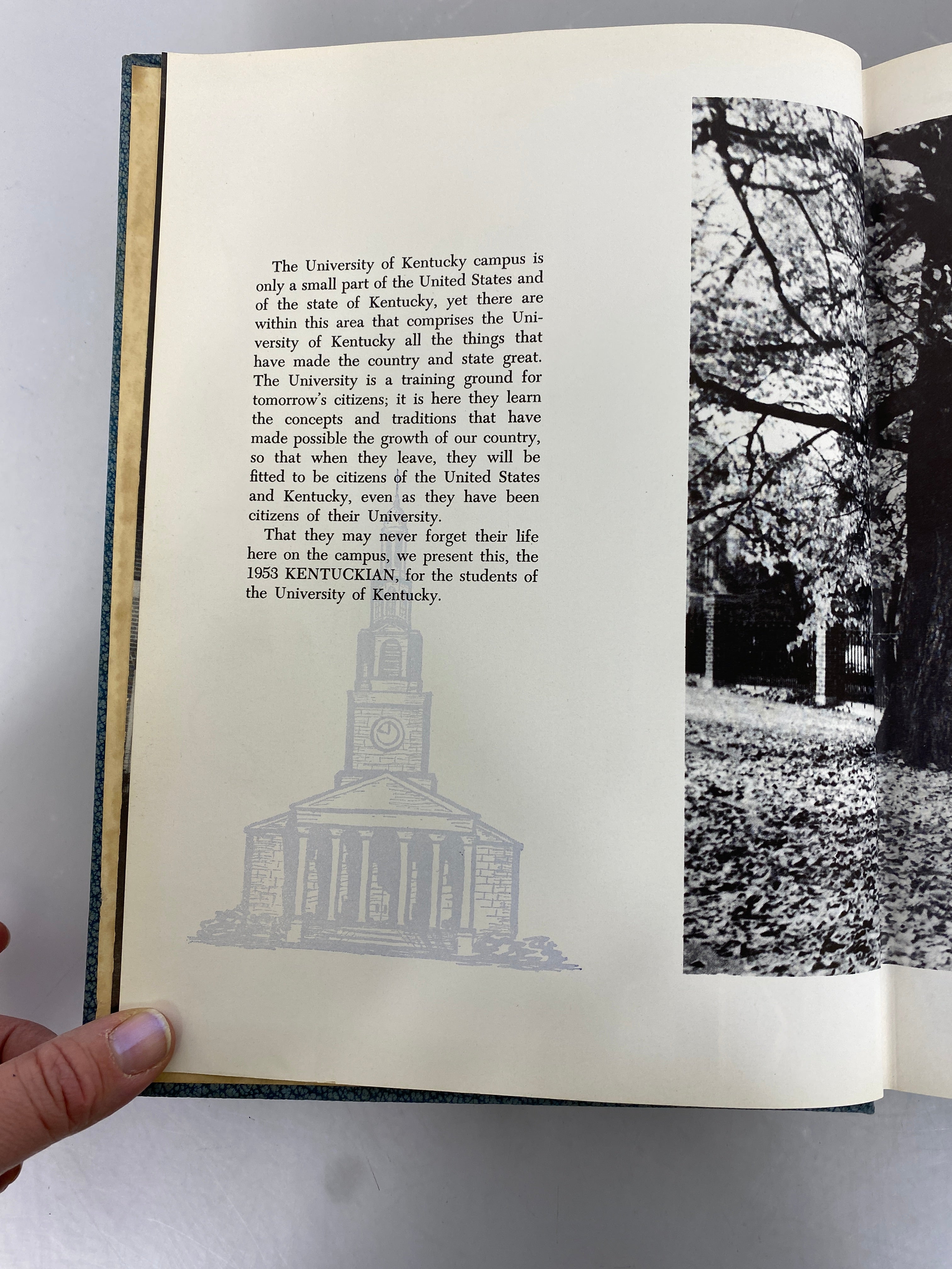 1953  University of Kentucky, "Kentuckian" Lexington Kentucky