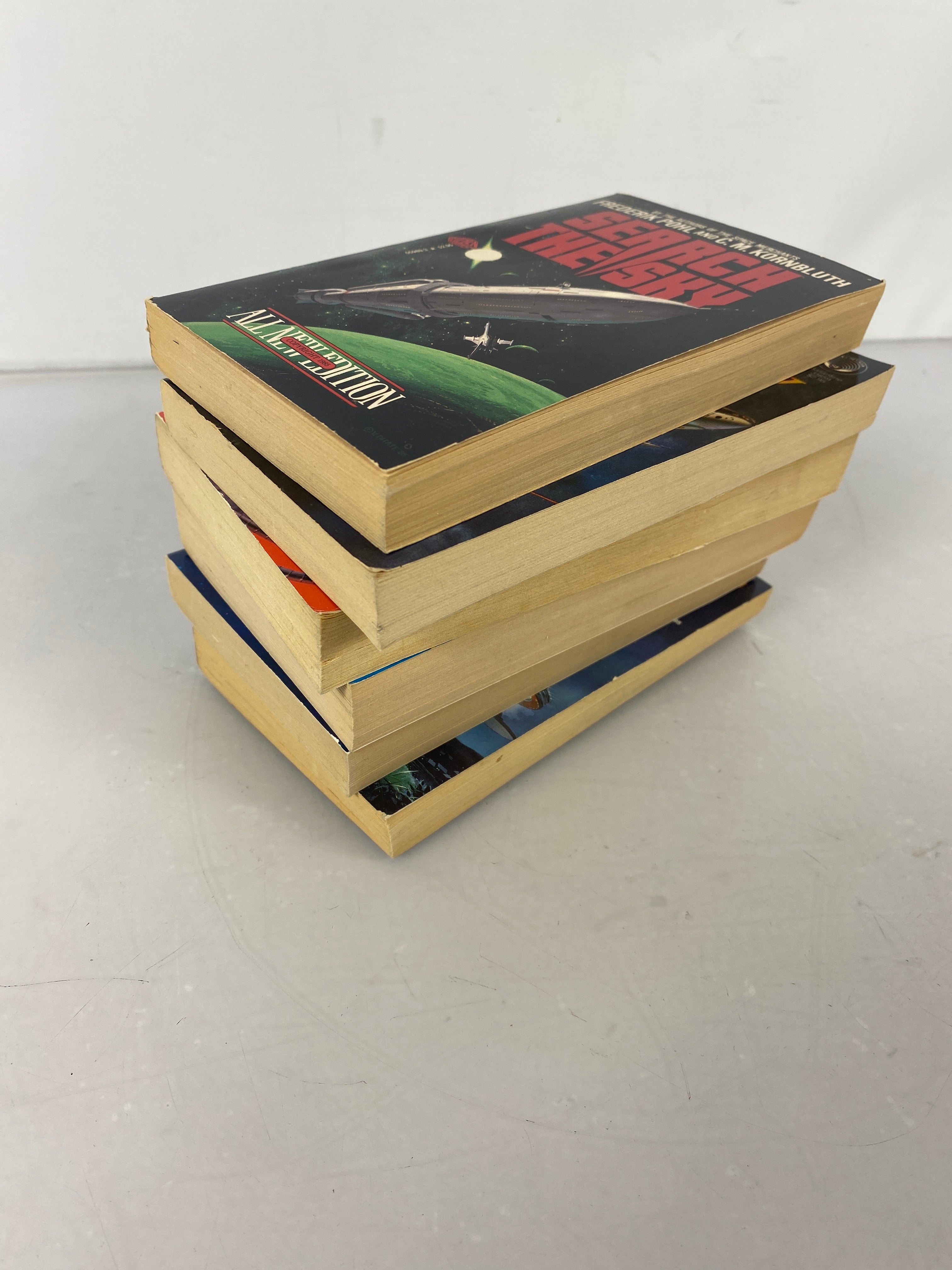 Lot of 6 Science Fiction paperbacks Frederik Pohl  1982-1987 SC