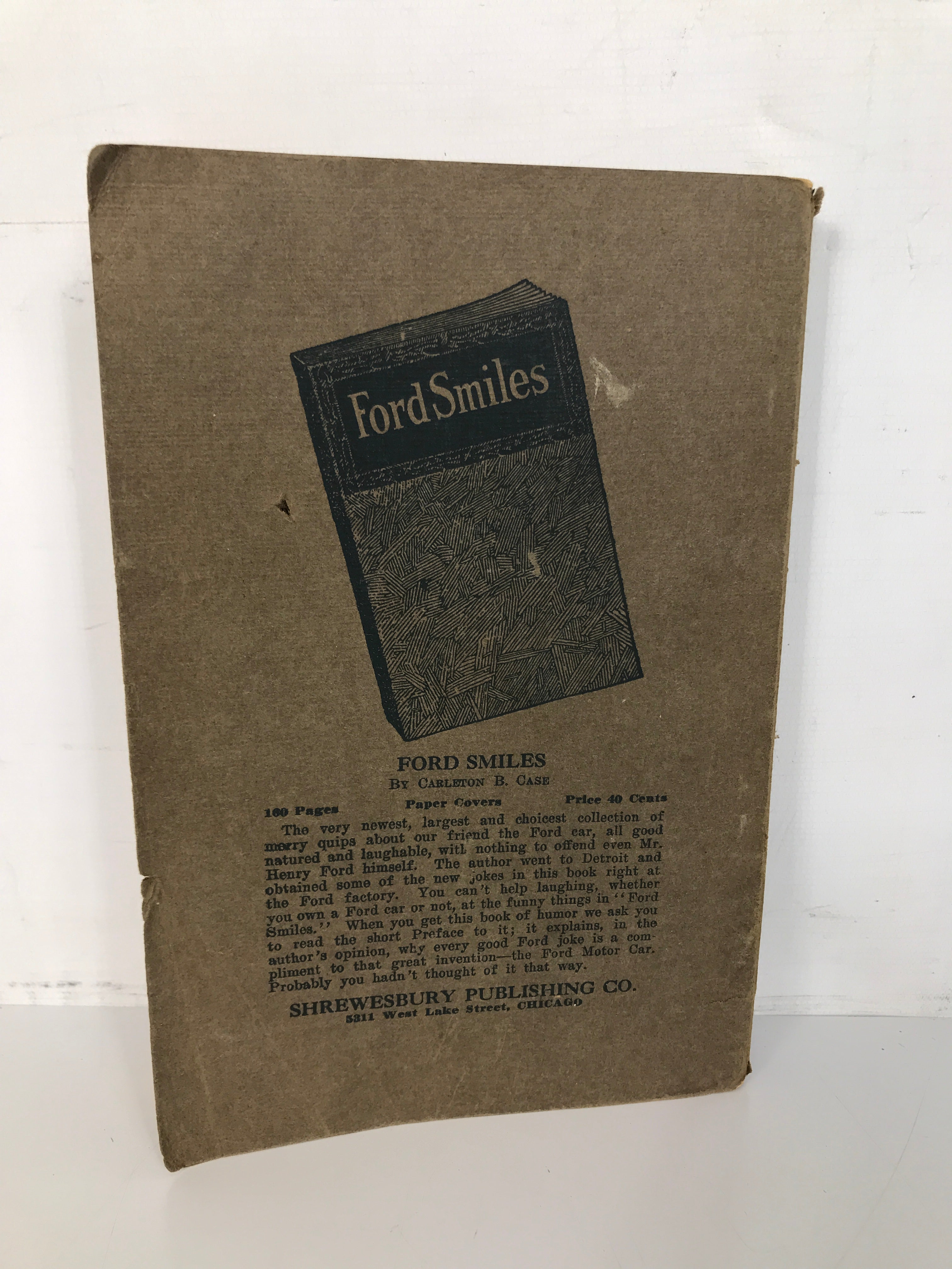 Wit & Humor of Abraham Lincoln Carleton B. Case 1924 Antique SC