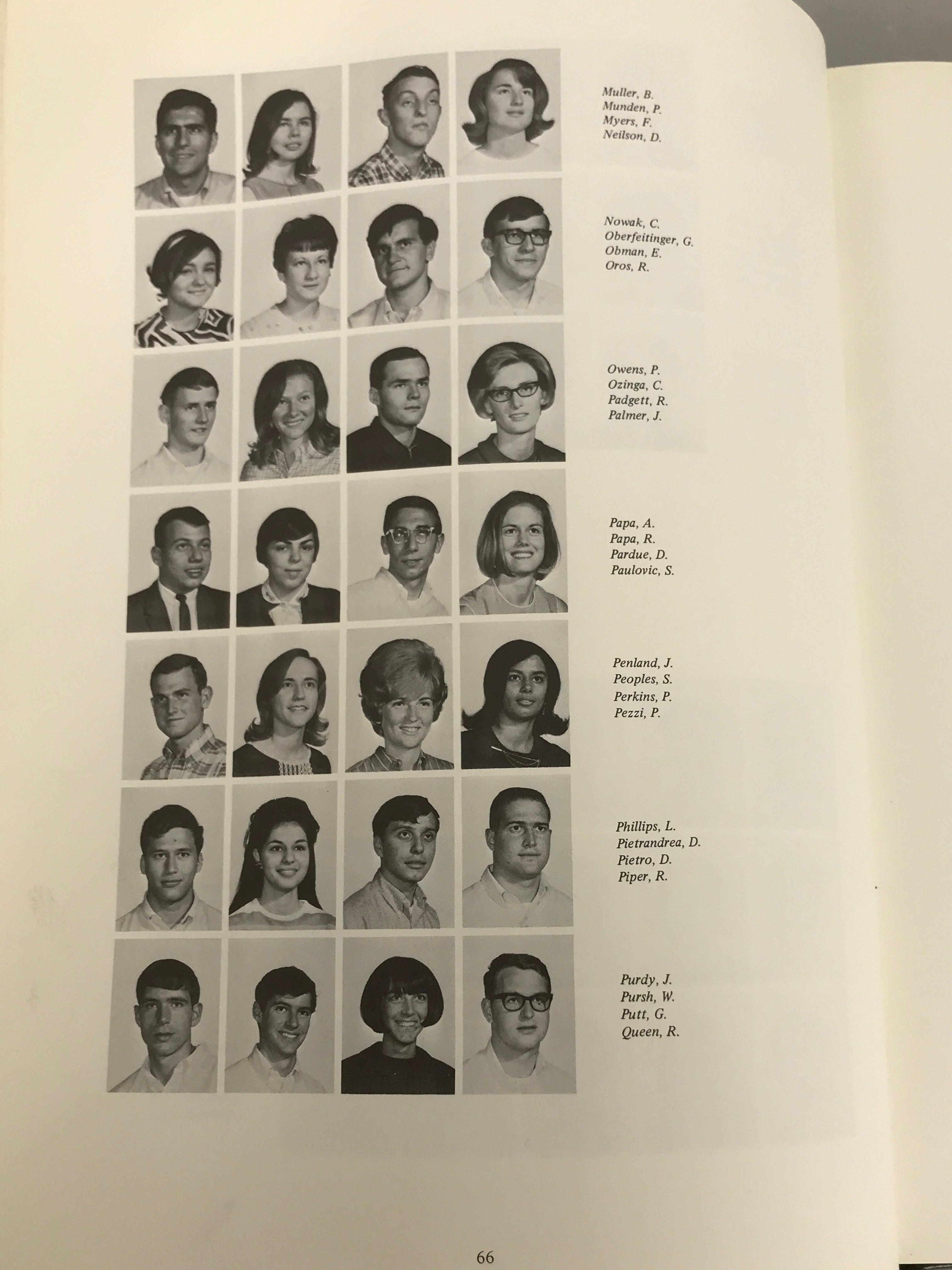 1968 Geneva College Yearbook Beaver Falls Pennsylvania HC
