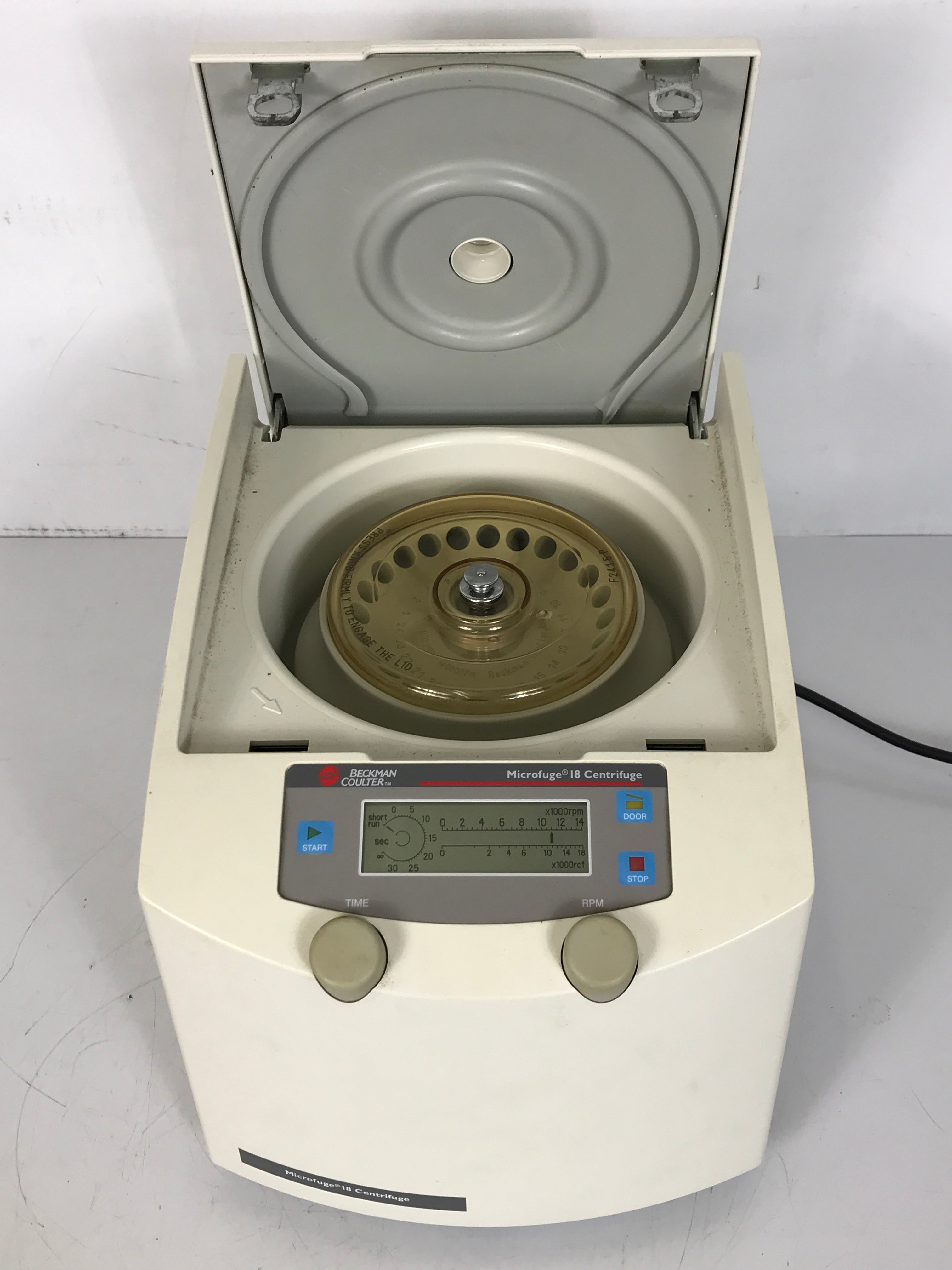 Beckman Coulter Microfuge 18 Centrifuge with F2415P Rotor