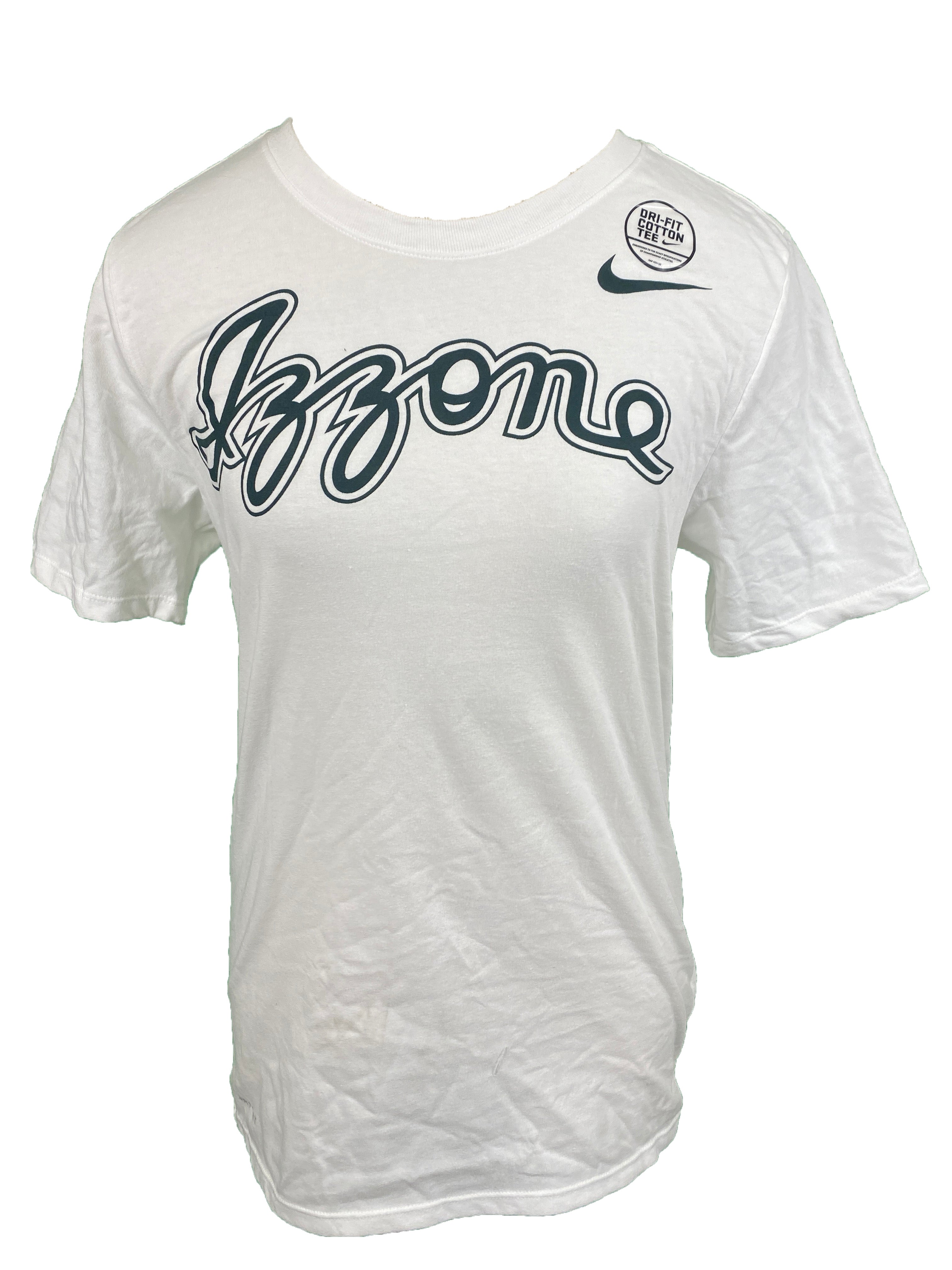 MSU Izzone White Nike T-Shirt Unisex Size S