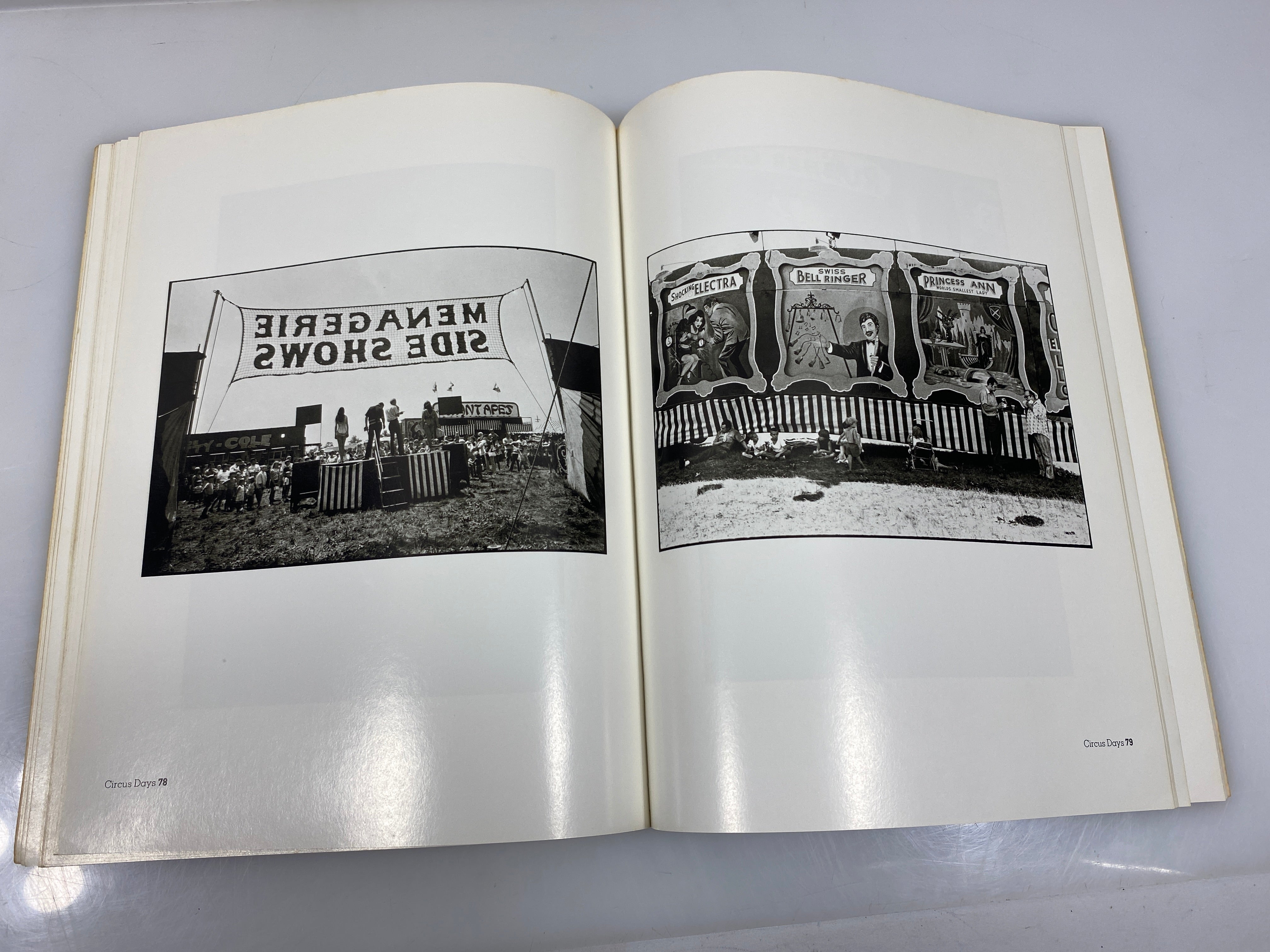 Circus Days by Jill Freedman Harmony Books 1975 SC